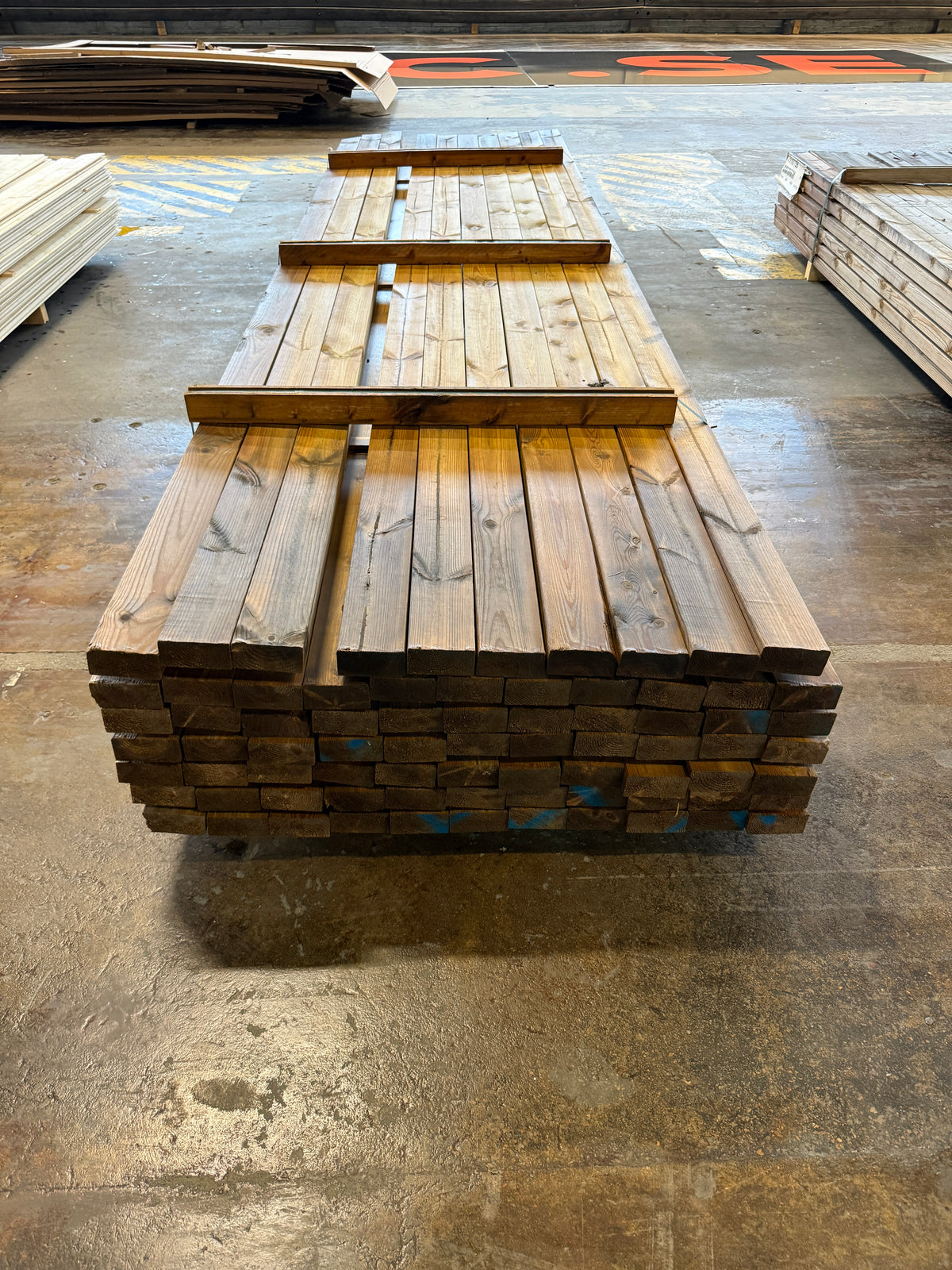 Paket Tryckimpregnerade Reglar 45×95 mm C14 3,90 m – 76 st NTR-AB