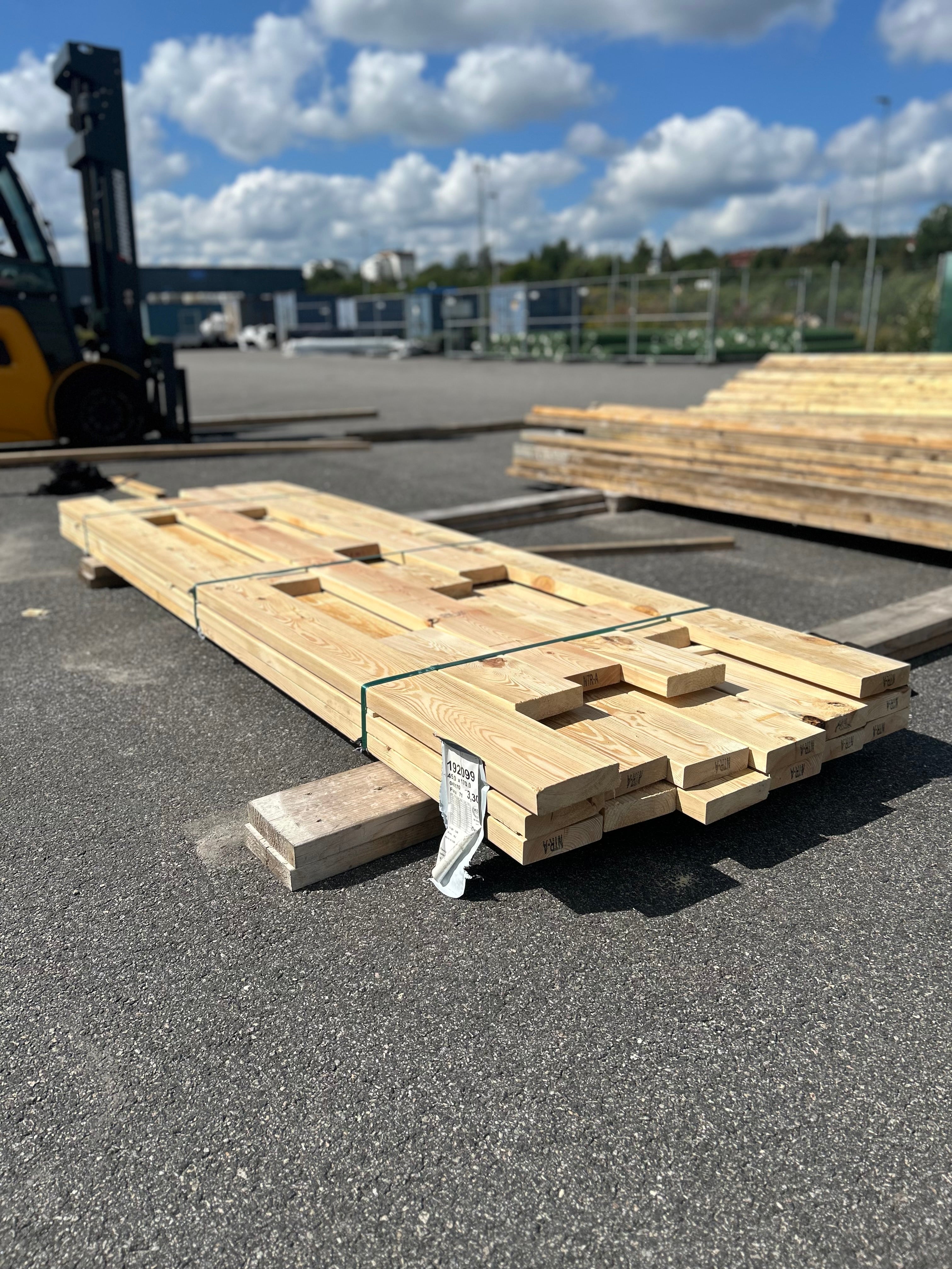 Paket Reglar 45x170mm Furu 3.30m 14st