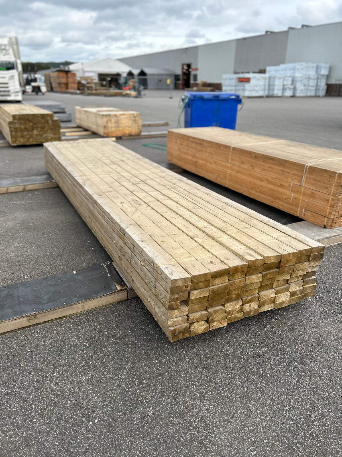 Paket Tryckimpregnerade Reglar 45x120mm 4,80m 72st