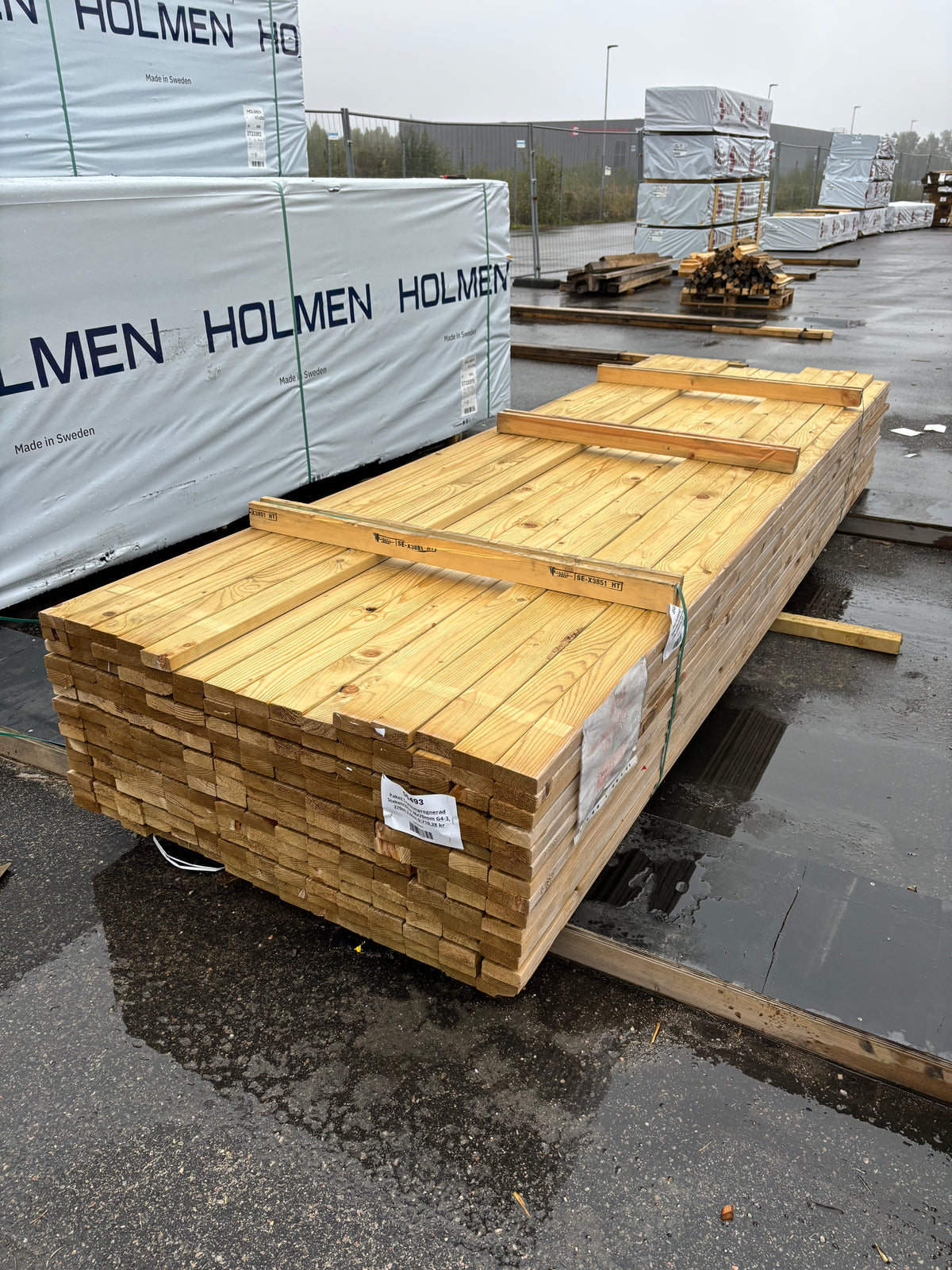 Paket Tryckimpregnerad 28x70mm G4-3, 220st 3,60m