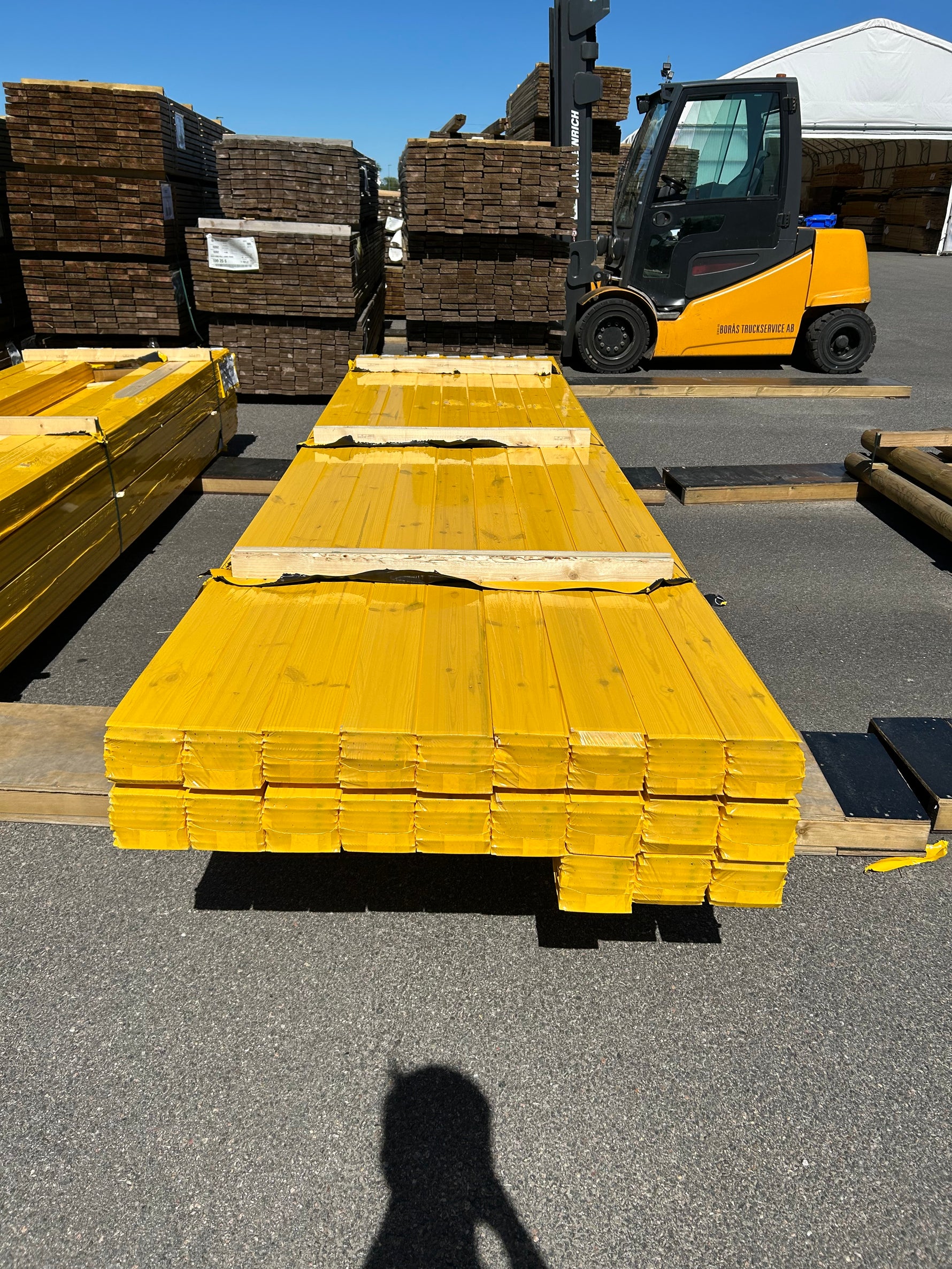 Parti Spårpanel 12x120mm Furu, 152kvm 3.56–4.18m (Sekunda)