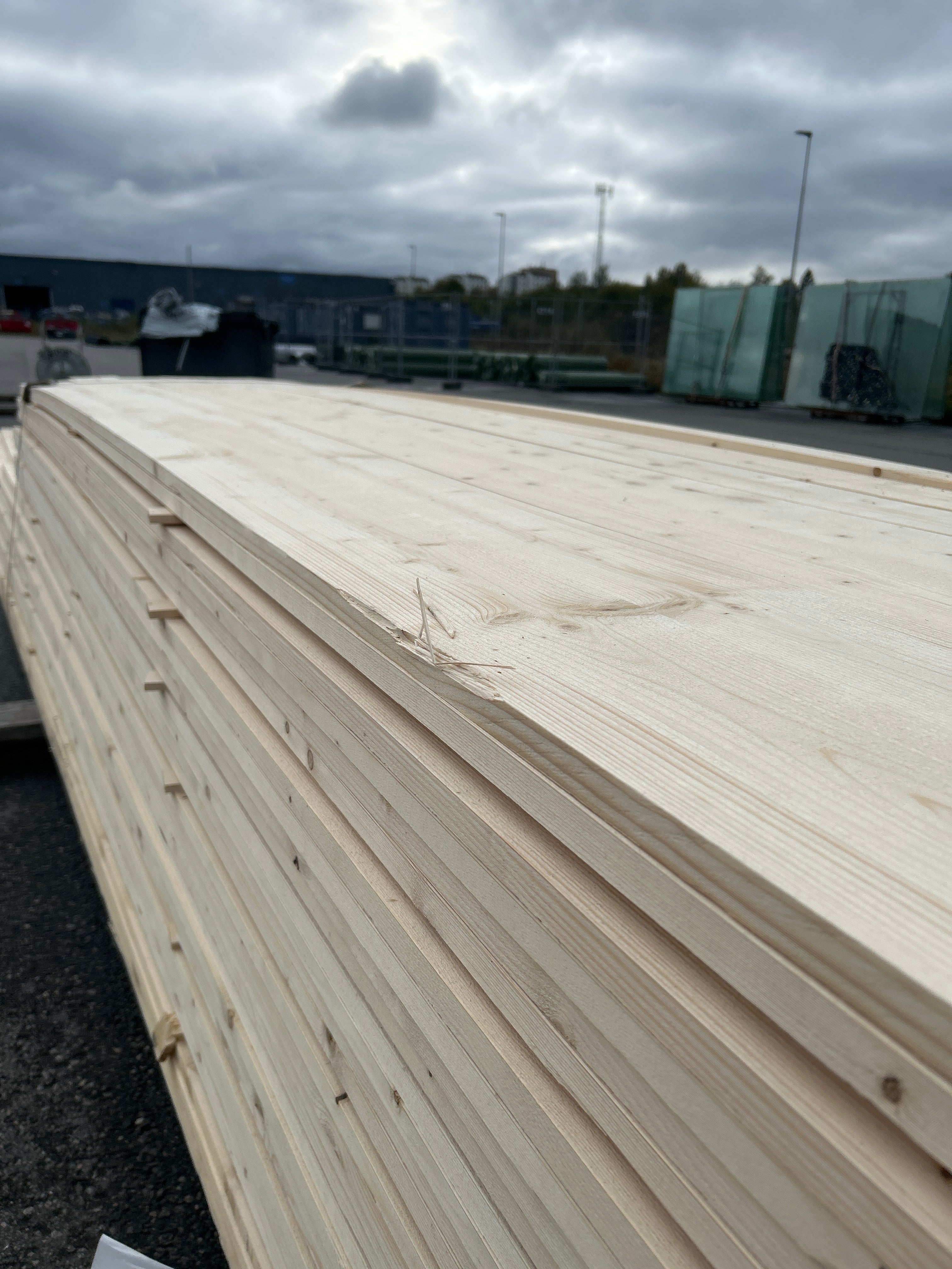 Paket Ytterpanelbräda 22x145mm 209st 4.80–5.40m (B-Sortering)