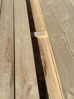 Paket Finsågade Brädor 22x120mm, 54st 4.20m- Fuktskadat