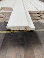Paket Ytterpanel Enkelfasspont 22×120 mm – 4,80 m – 43st Grundmålad