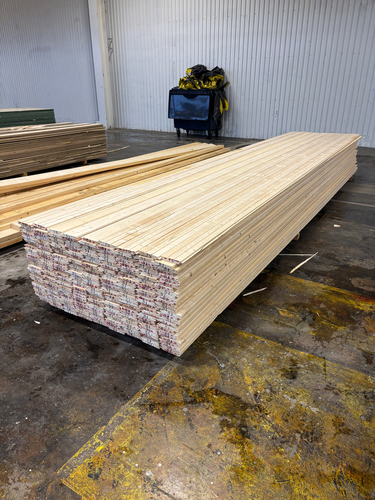 Paket Ytterpanel 19×120 mm 5,10 m Obehandlad – 243 st