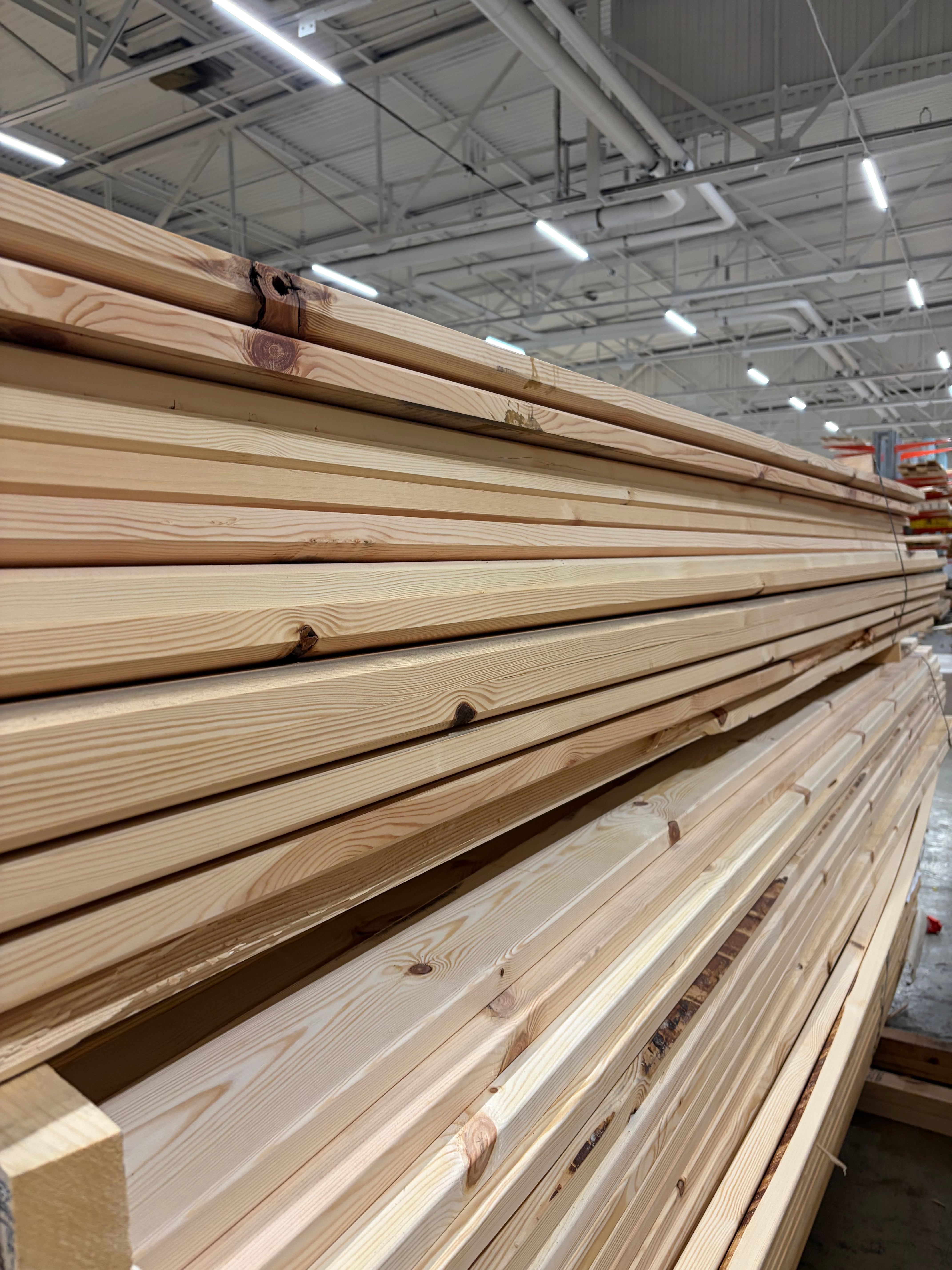 Överliggare 34x145 mm – (Furu, B-sortering)