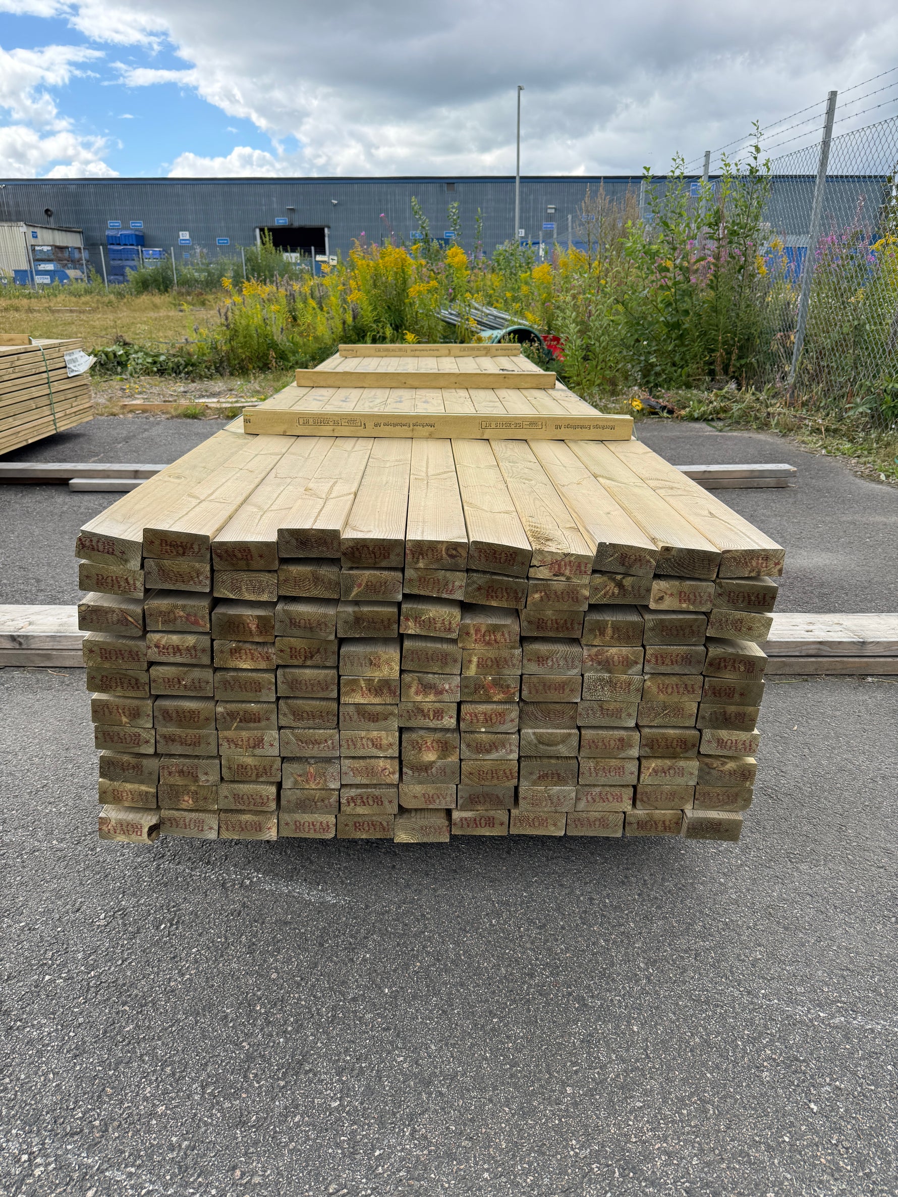 Paket Tryckimpregnerade Reglar 45×95mm, 110 st 4,20 m (C14)