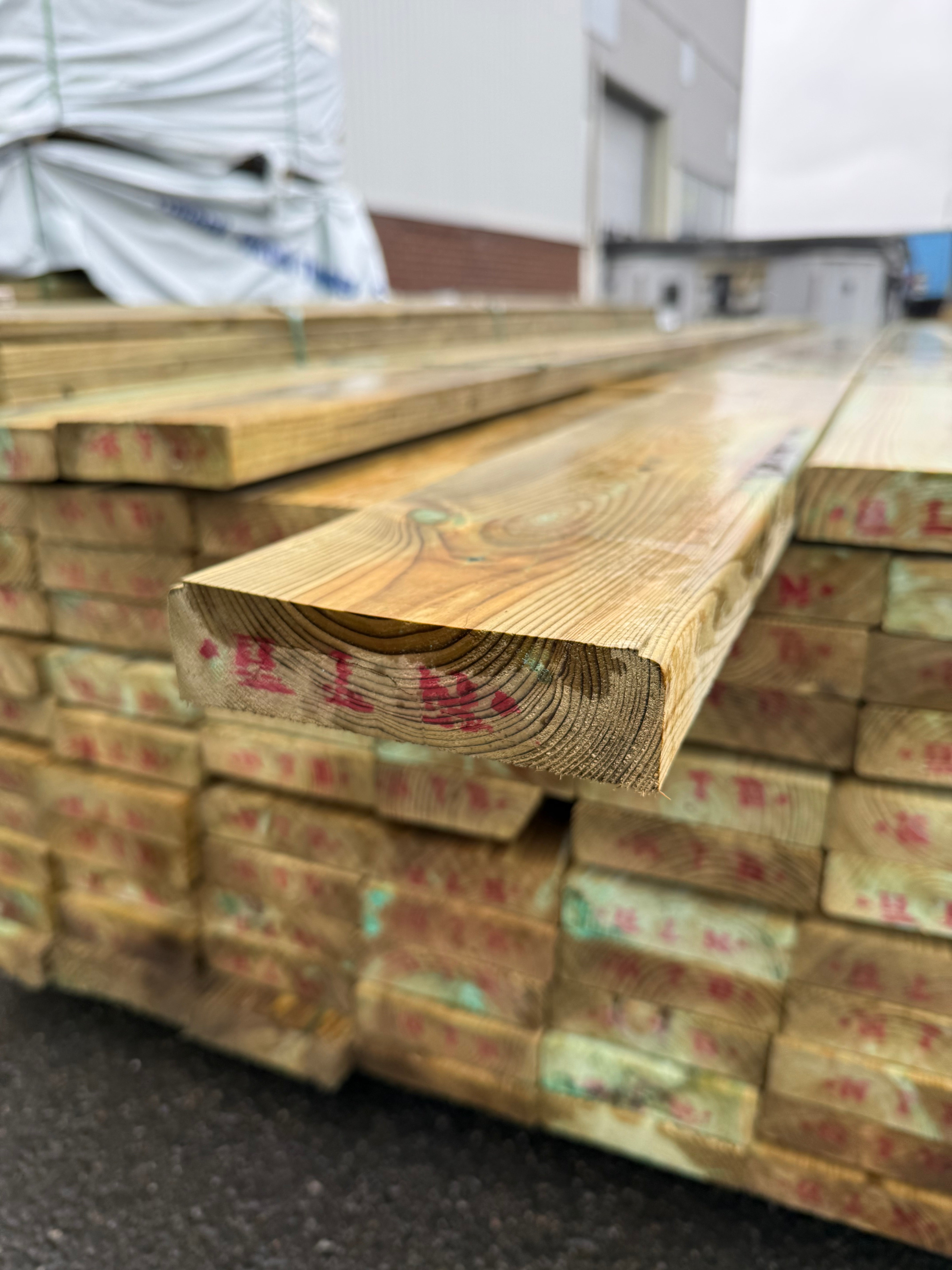 Paket Reglar 38x140mm – 85 st (4,80 m, Tryckimpregnerad Furu)