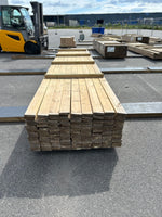 Paket Tryckimpregnerad Rillad Trall 28x120mm 5,10m 144st Väderbitet