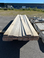 Paket Finsågade Brädor 22x145mm, 155st (4.20-4.80m) Grundmålade