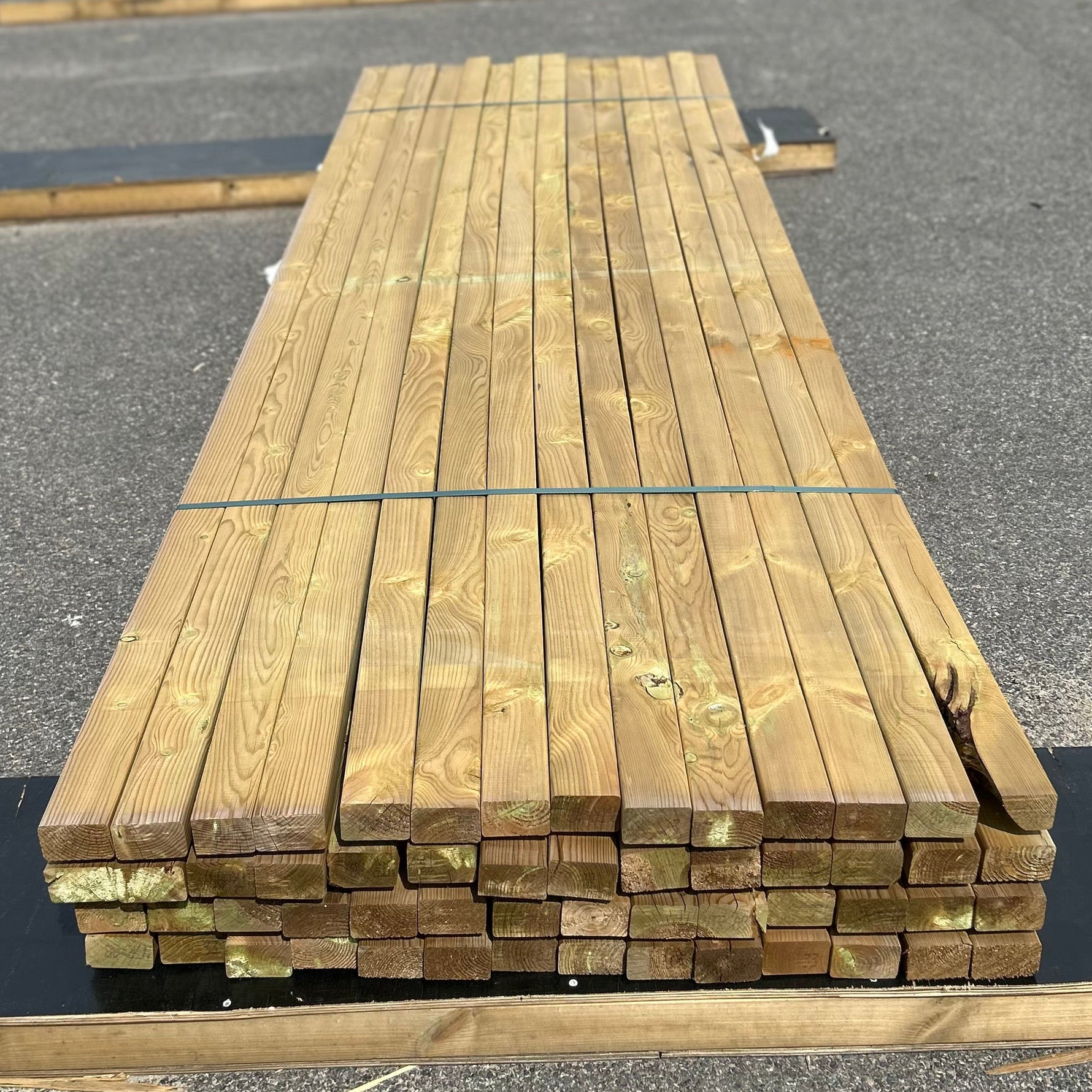 Paket Tryckimpregnerade Reglar 45x70mm 56st 3.30m