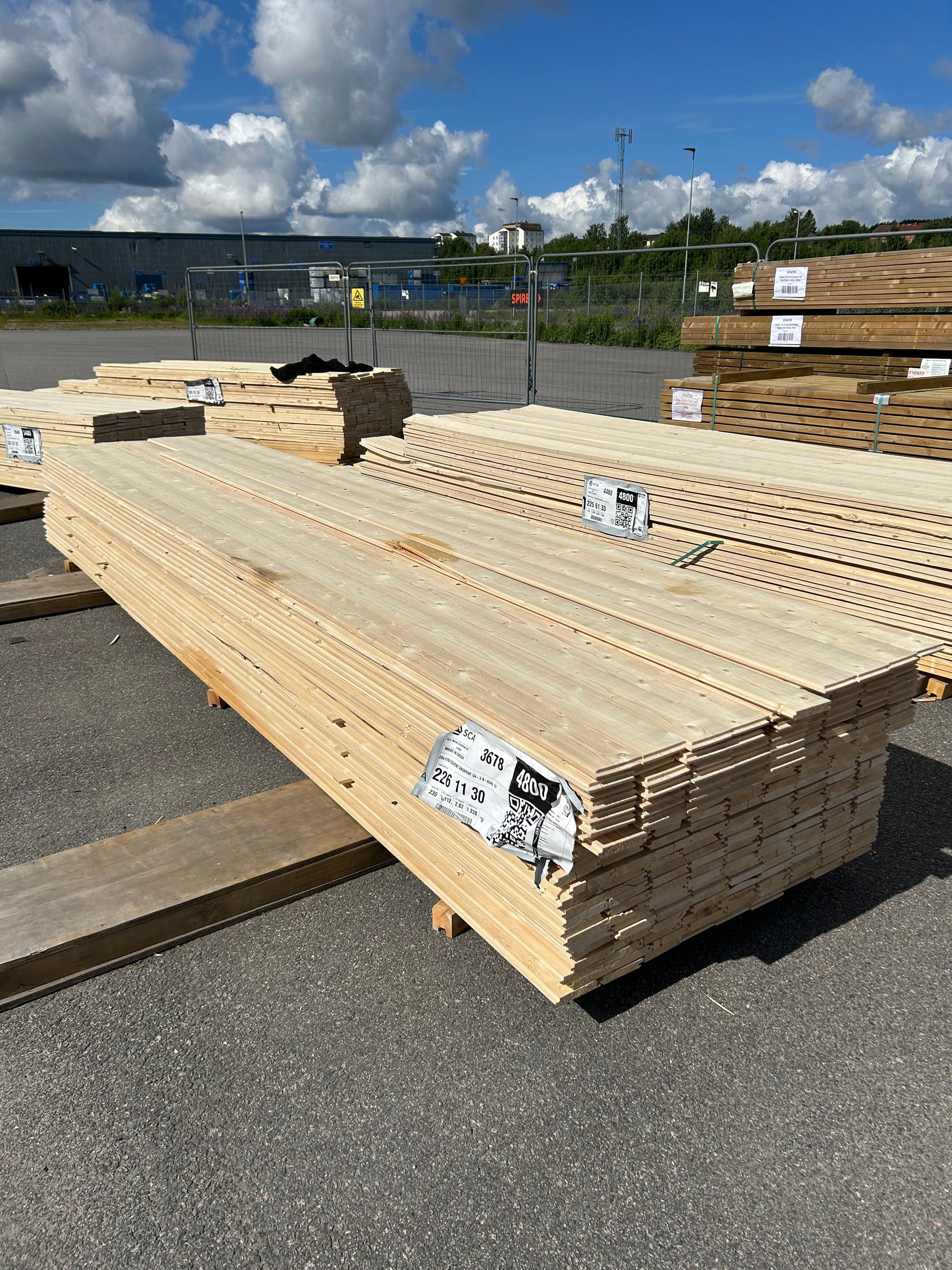Paket Råspont 20x120mm, 229st 4,20–4,80m