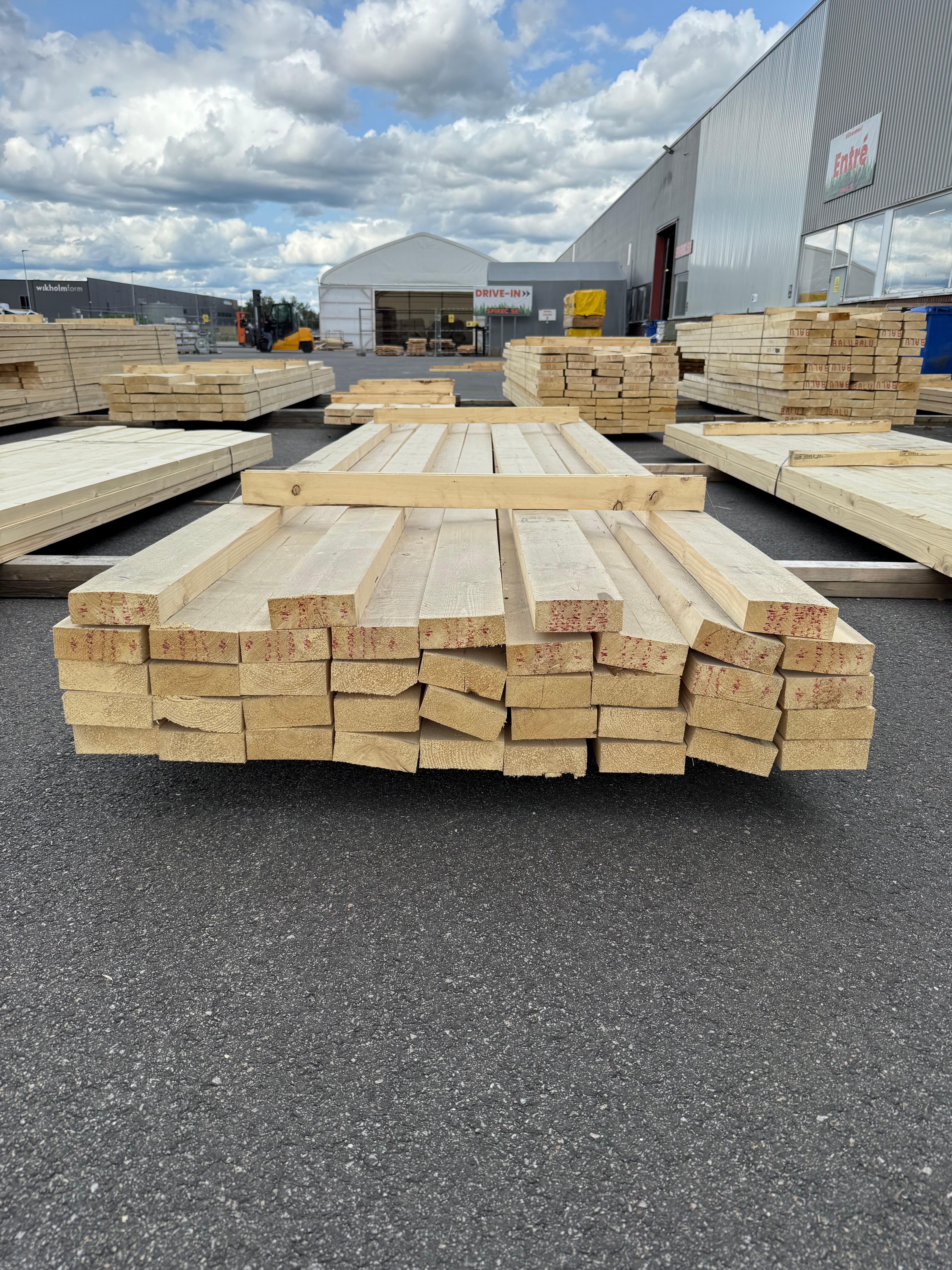 Paket Reglar 47x125 – 40st Ohyvlade (Gran)