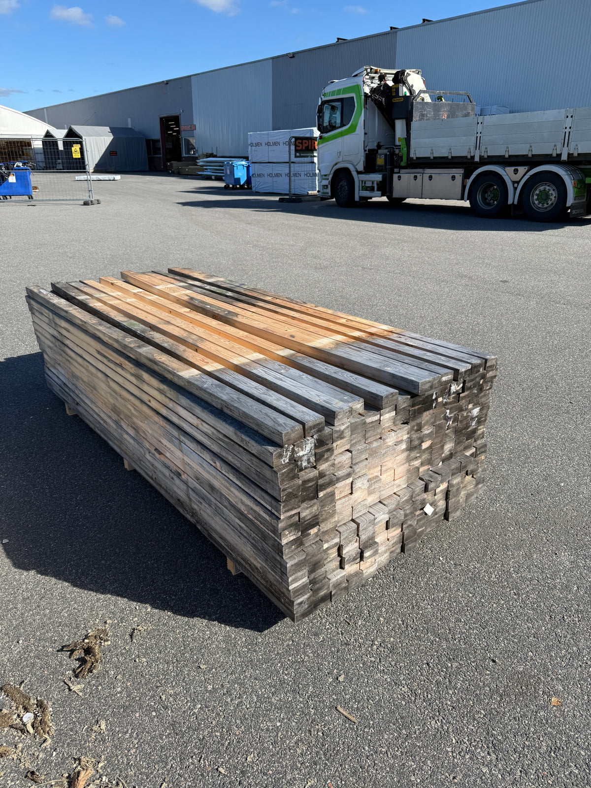 Paket Reglar 45x70mm 2,50m 191st (Fuktskadade)