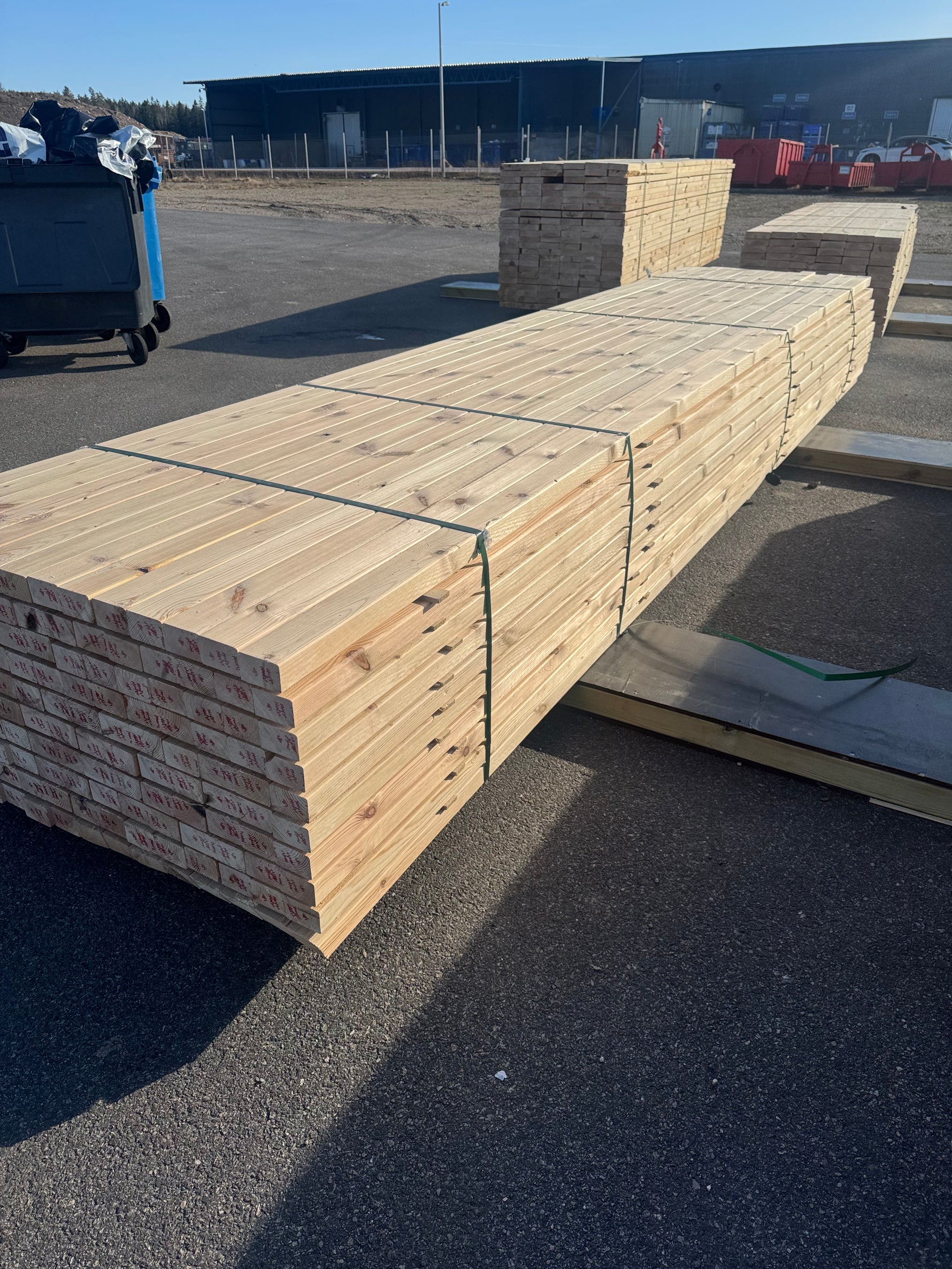 Paket Reglar 48x73 mm – 140 st (4,80 m, furu)