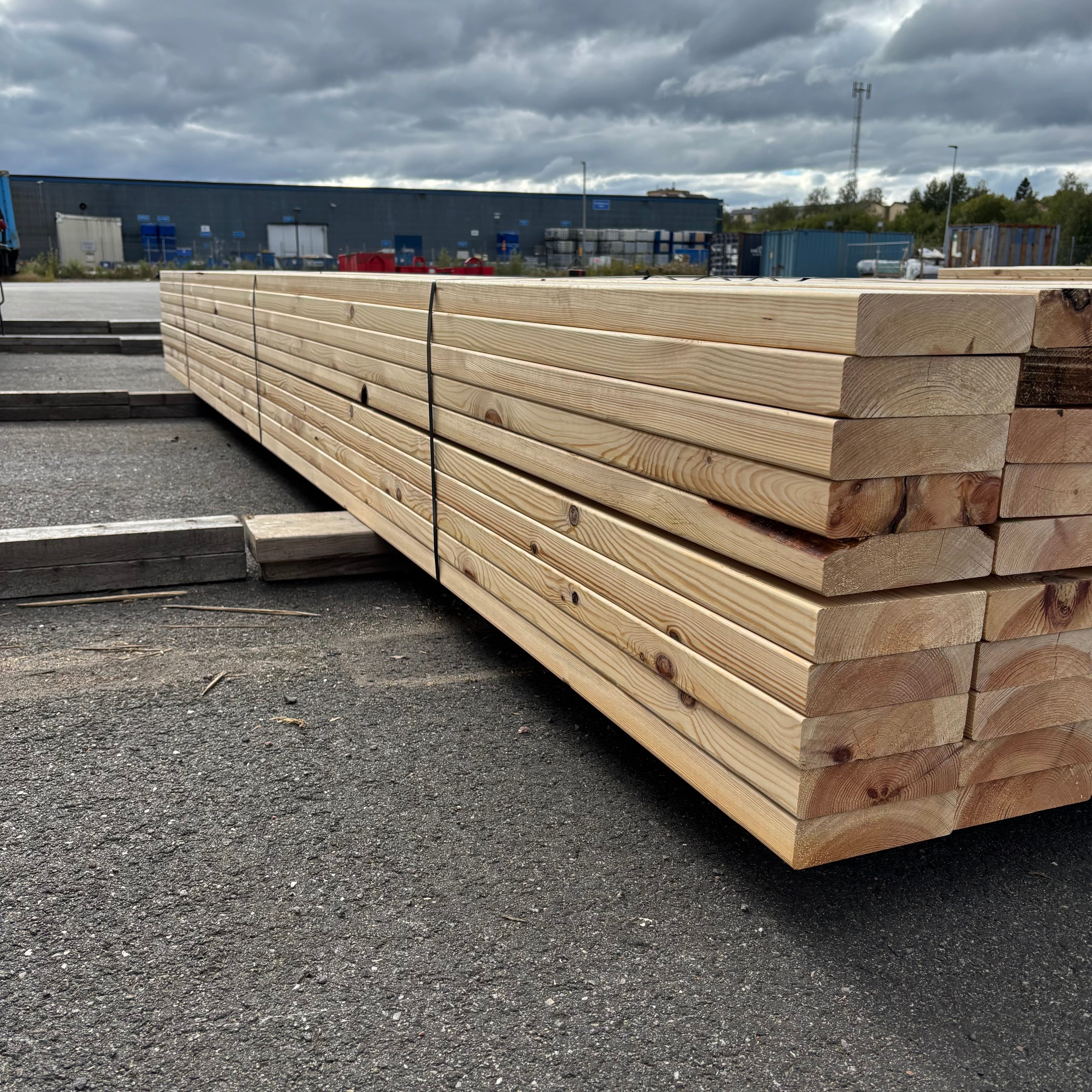 Paket Reglar 45x170mm – 60 st (4,80 m, furu)