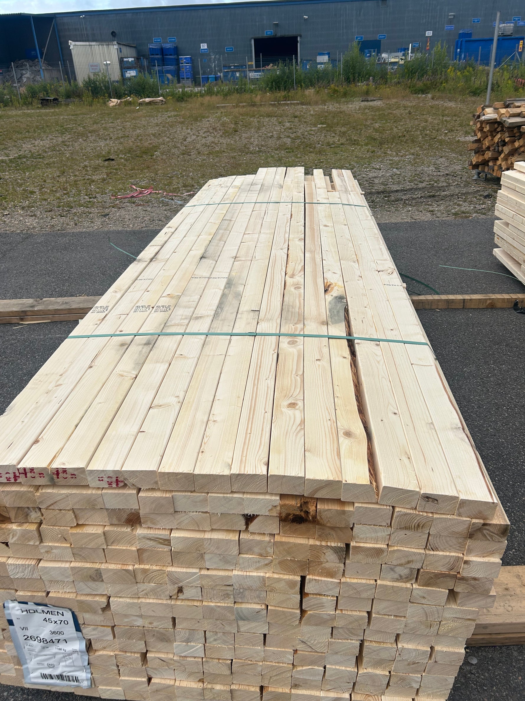 Paket Reglar 45x70mm 2,70-3,60m 239st
