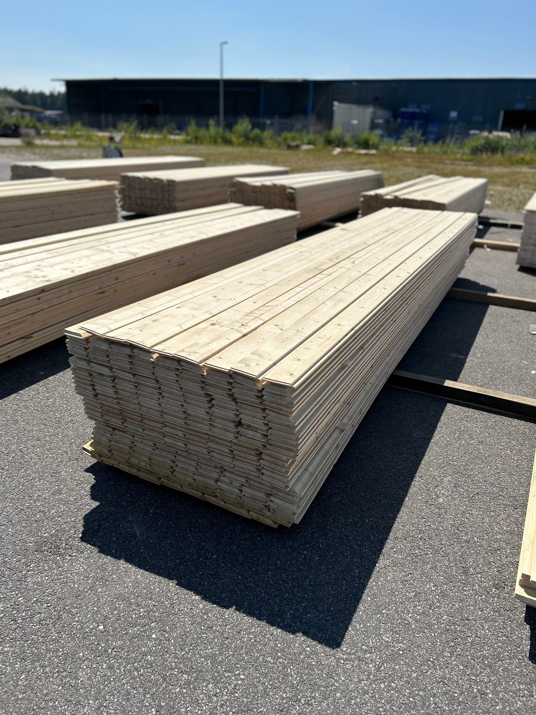 Paket Enkelfasspont Ändspont 22x120mm 4.80m 233st Obehandlad