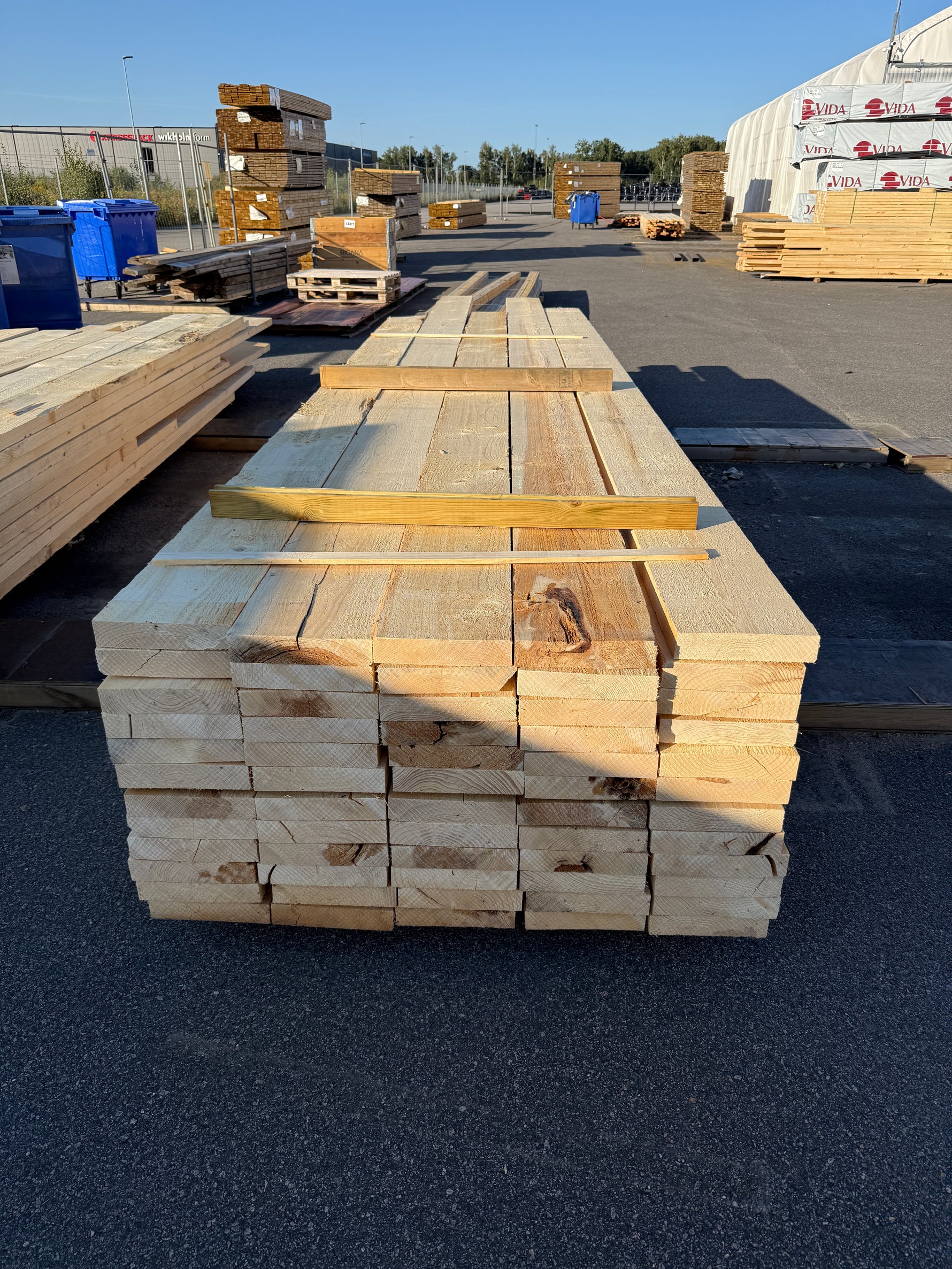Paket Ohyvlade Reglar 47x225mm (3.60-5.40m) 60st