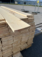 Paket Finsågade Brädor 22x170mm, 200st 3,00–5,40m (Andra sortering)