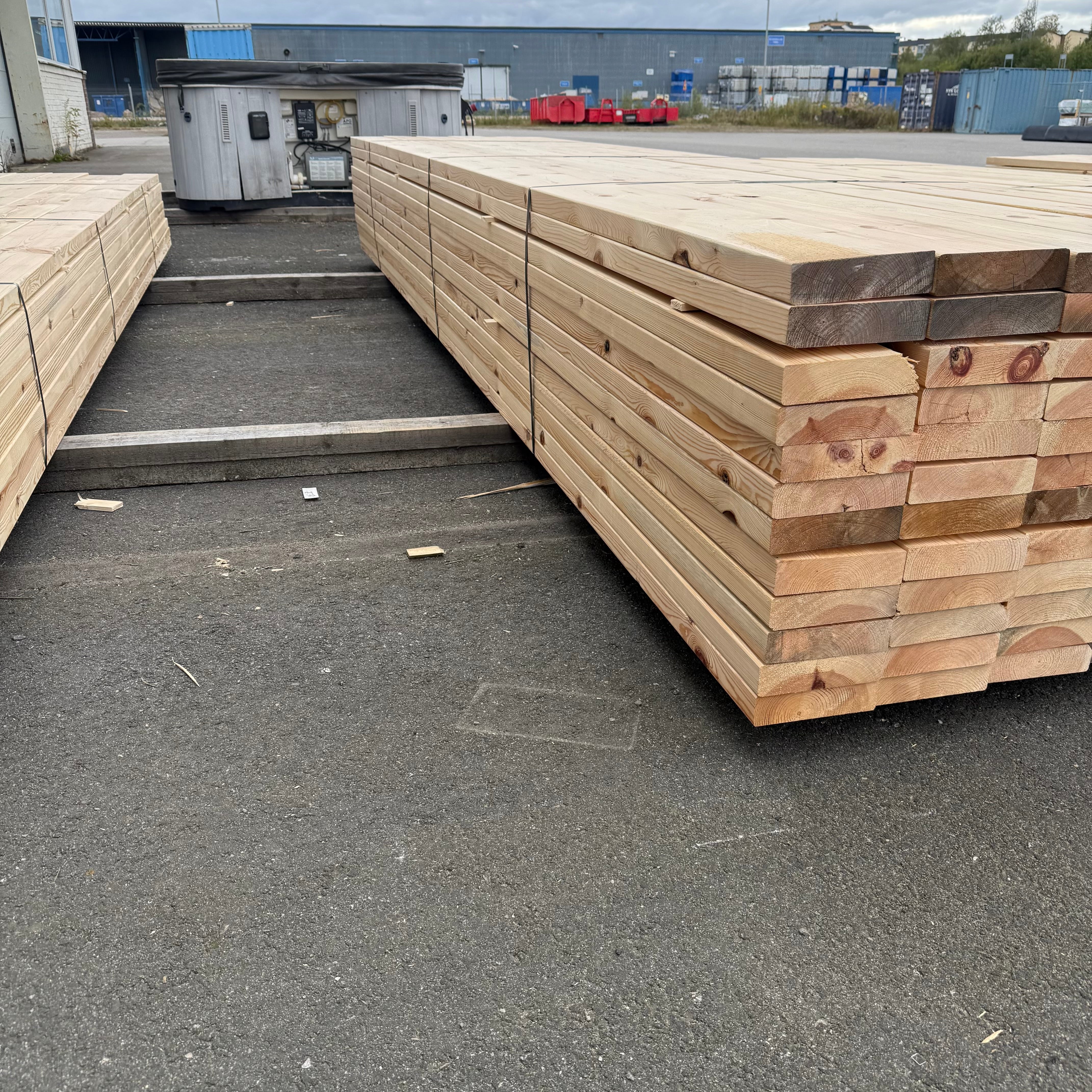 Paket Reglar 45x170mm – 72 st (4,80 m, furu)