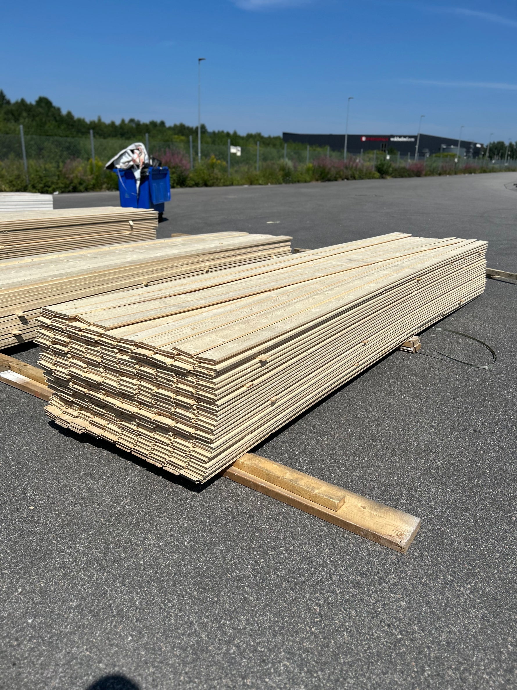 Paket Enkelfasspont Ändspont 22x120mm 4.80m 246st- Obehandlade