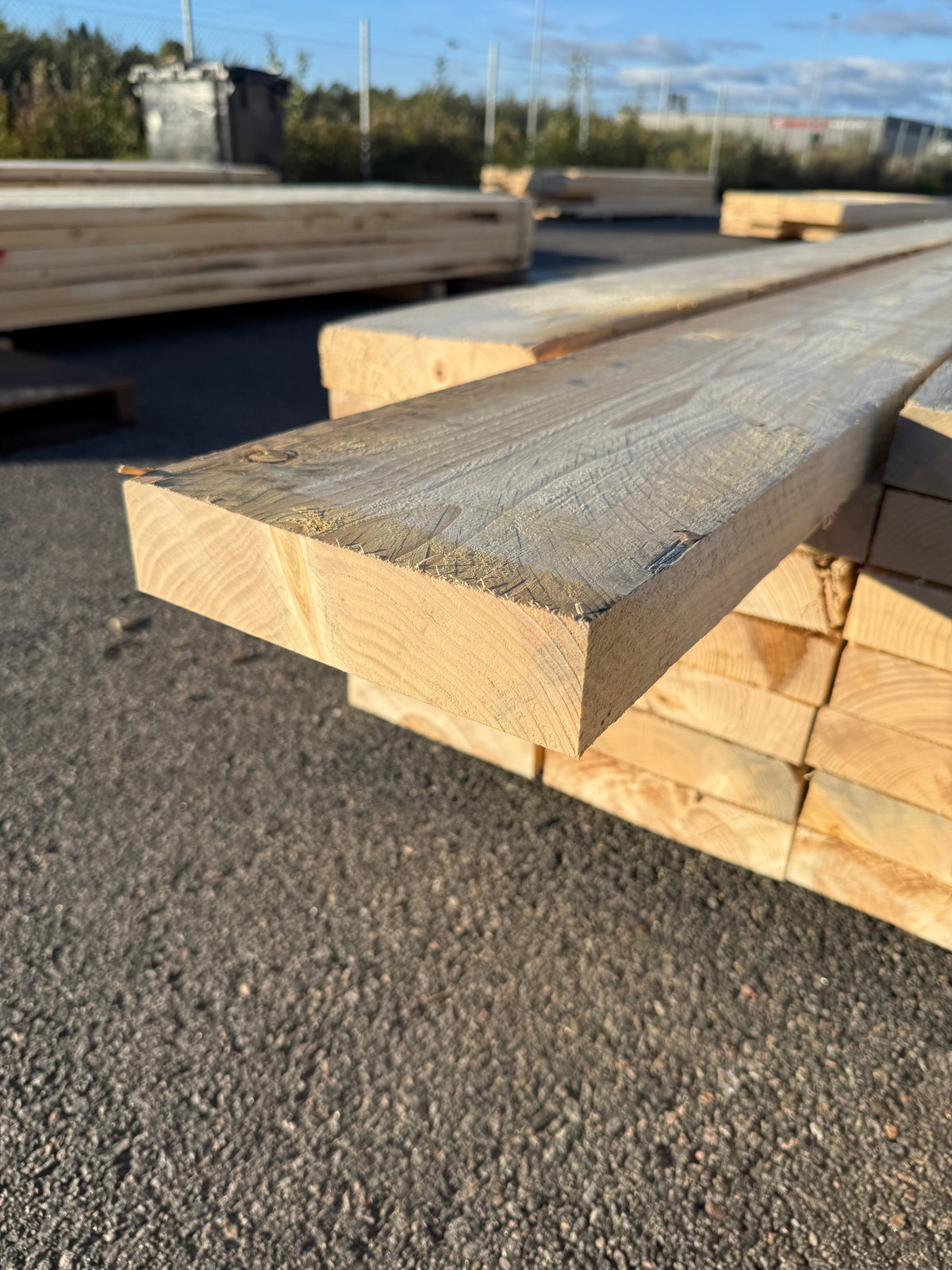 Paket Ohyvlade Reglar 47x200mm (3,30–3,60m) 35st Gran