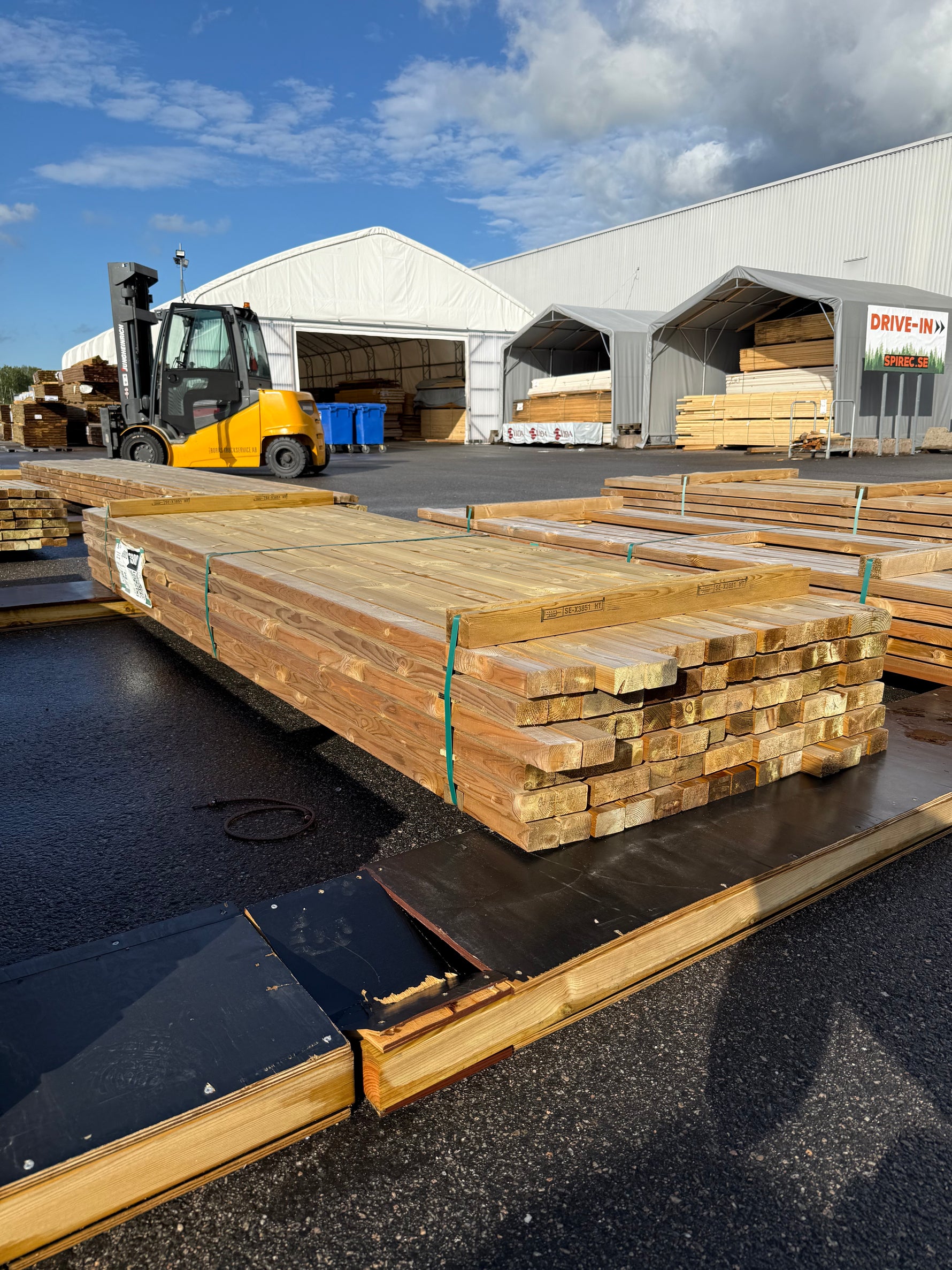 Paket Tryckimpregnerade Reglar 45x70mm, 84st 3.30m (C14)