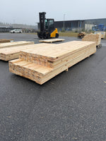 Paket Obehandlad Trall 36x148mm Furu 3,30–3,60m – 84st (Andra sortering)