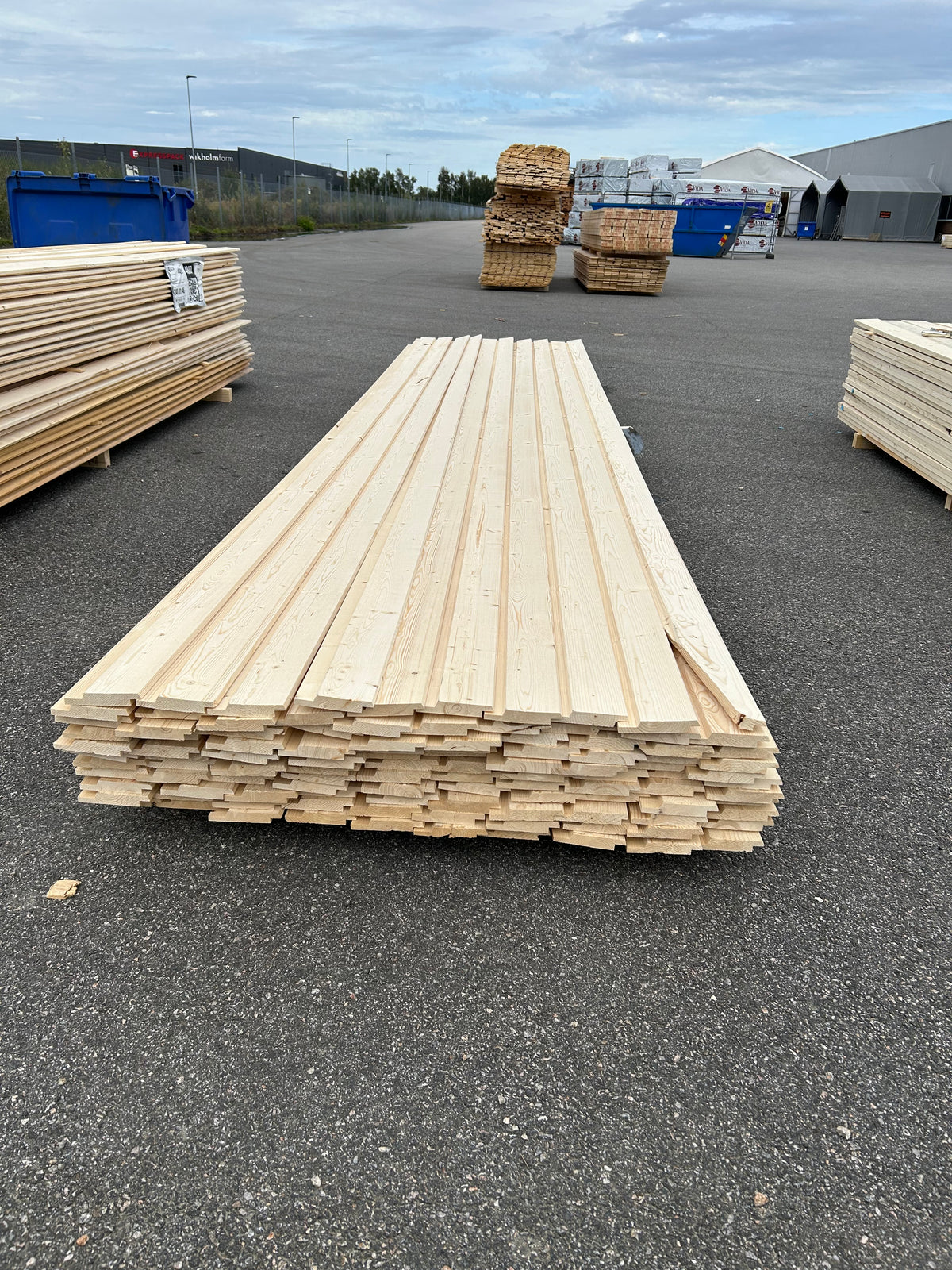 Paket Springpanel 22x120 mm – 4,80m 110st (Andra sortering)