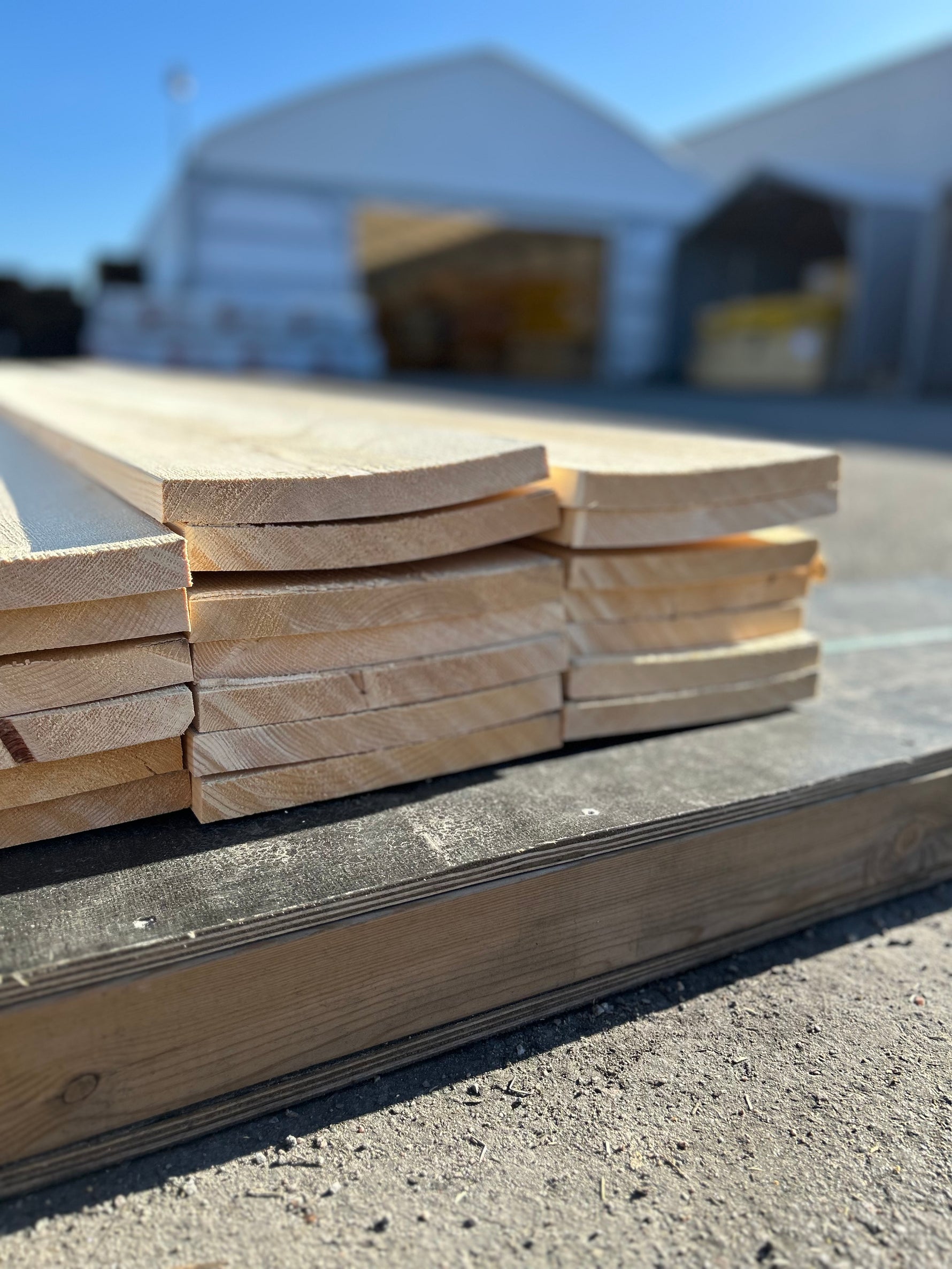 Paket Finsågade Brädor 22x220mm 3,00m 34st Obehandlade