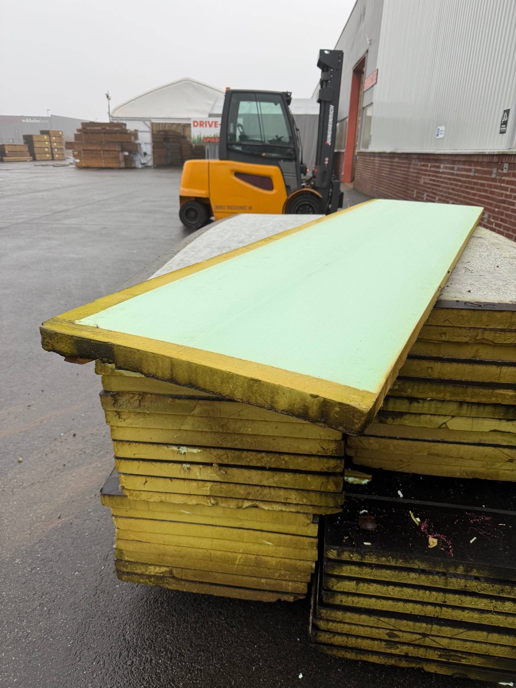 Paket PIR isolering, 76st- 600x2400mm (fallskivor) - Spirec