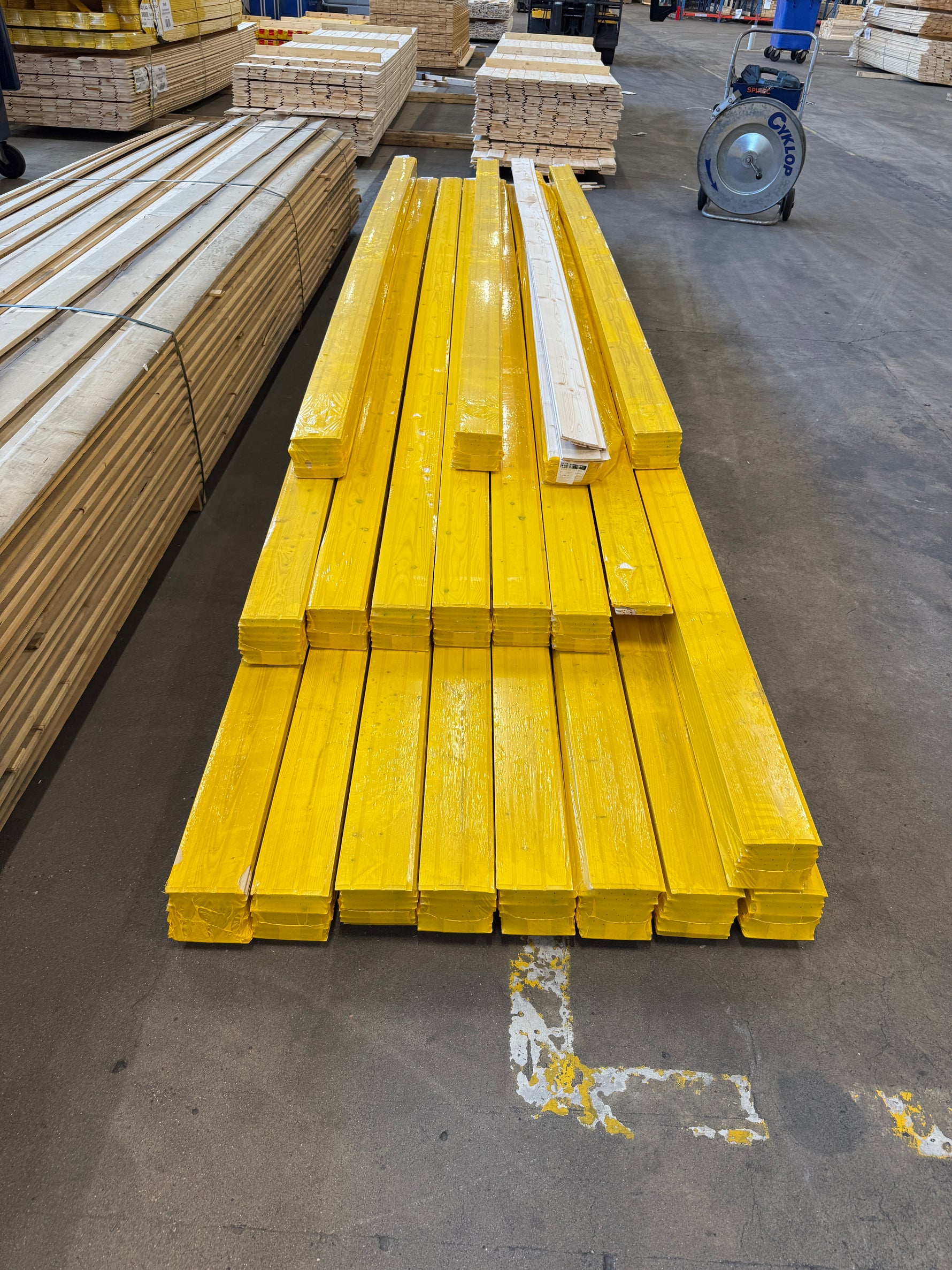 Parti Spårpanel 13x120mm Gran, 76,56kvm 3,60–4,80m (Sekunda)