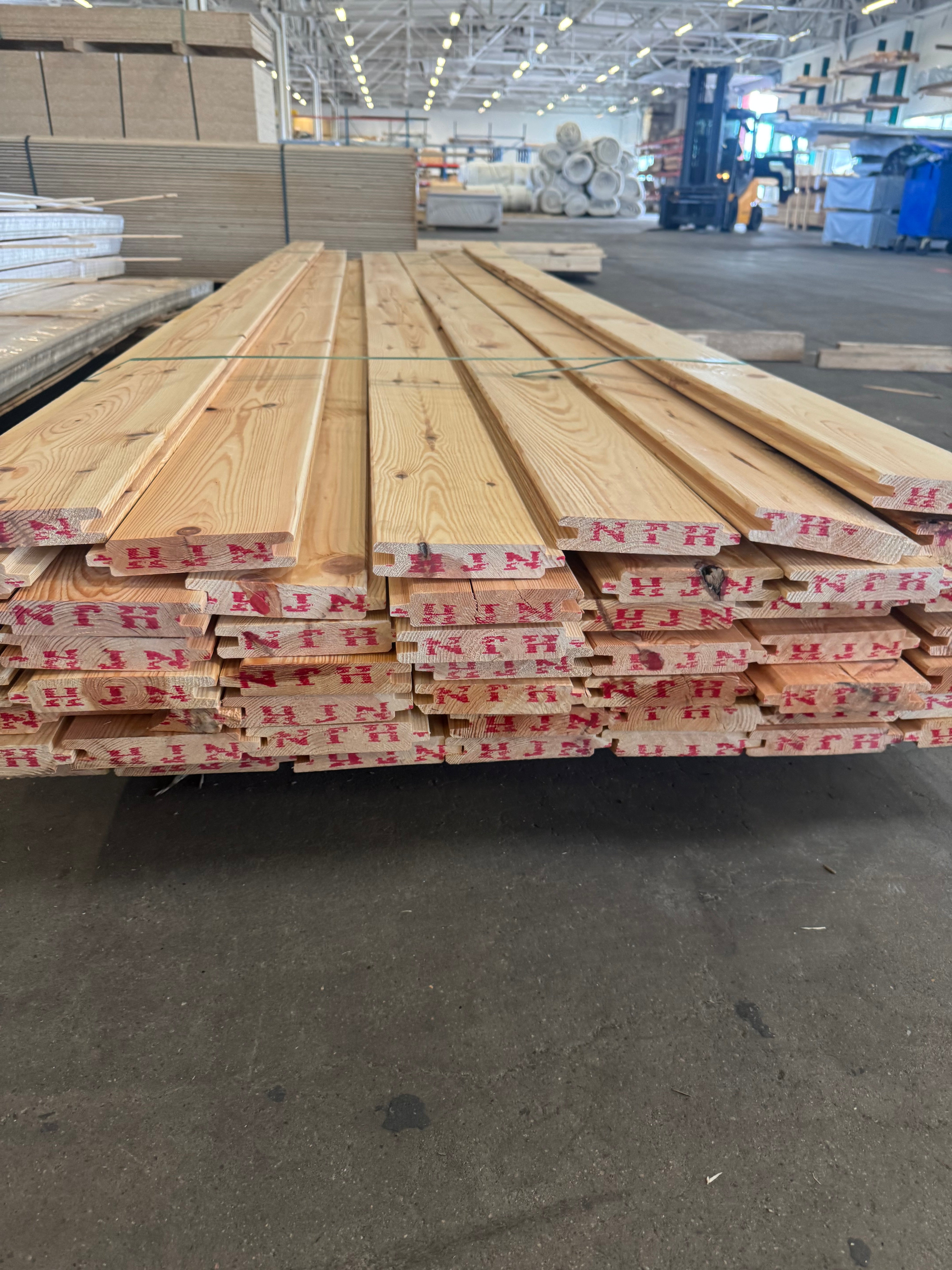 Paket Spontad Panel Hyvlad 27x145 mm – 3,60 m – 50 st – Obehandlad