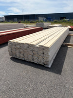 Paket Ytterpanel Enkelfas Halvspont 22x120mm, 134st 5.10m Grundmålade