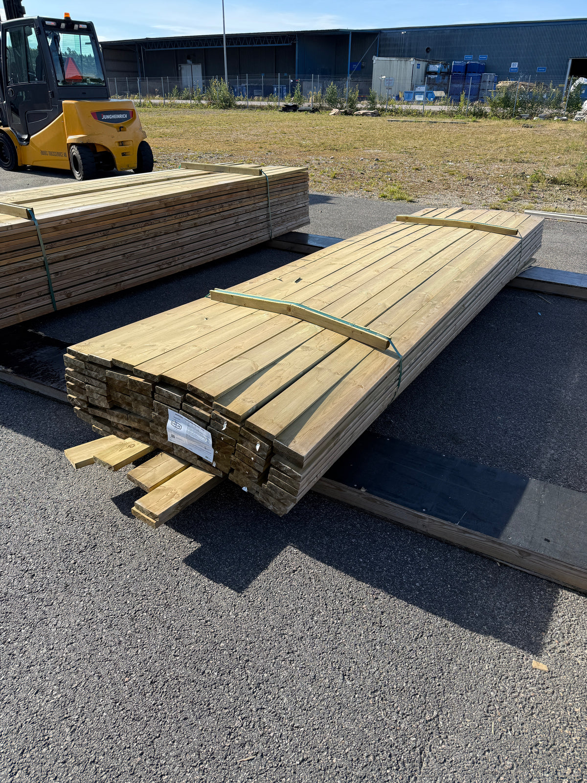 Paket Tryckimpregnerad Trall 28x120mm 4,20m- 97st