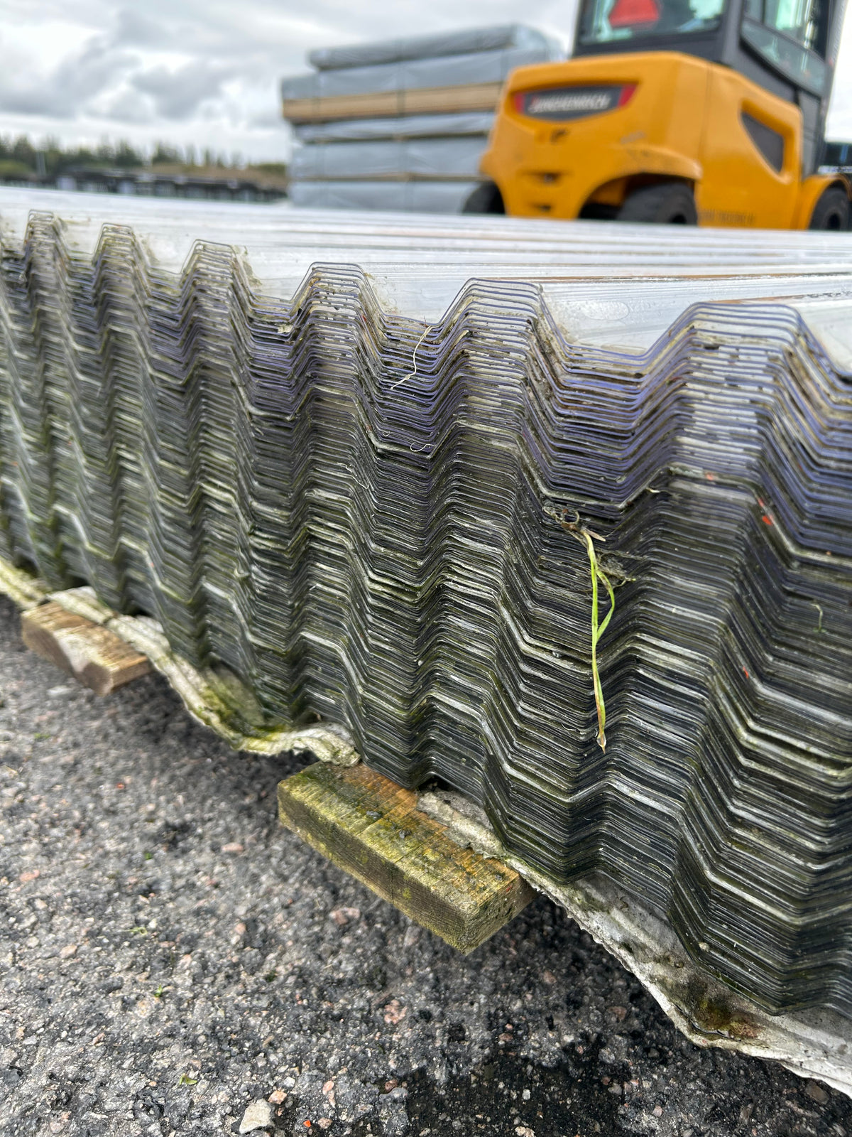 Plasttak GOP Suntuf klar- 0,8mm Trapetsprofil