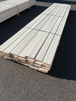 Paket Ytterpanel Dubbelfas 22×145 mm 4,50 m – Vit Grundmålad, 63 st