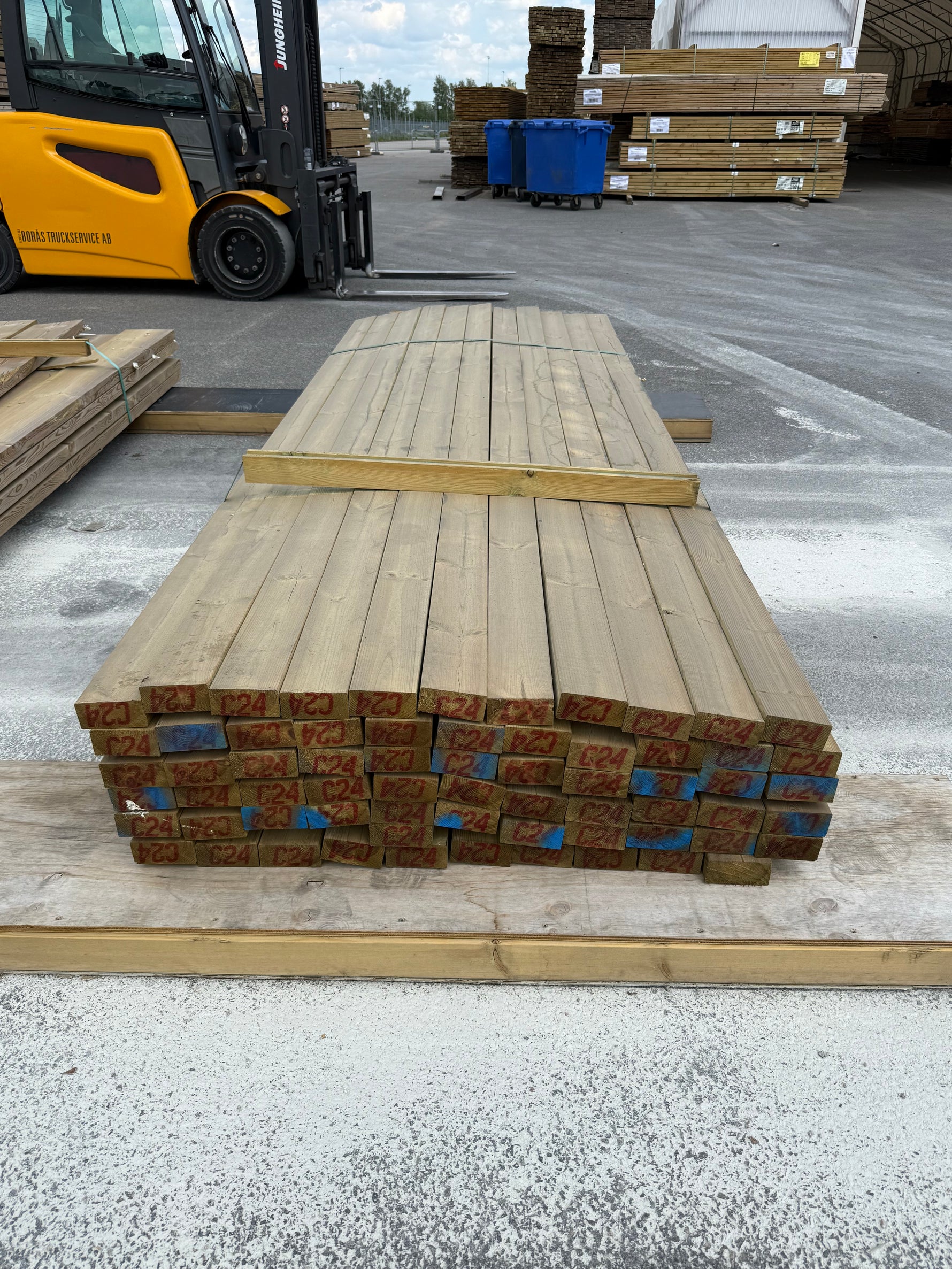 Paket Tryckimpregnerade Reglar 45x95mm, 67st 3,0m (NTR AB)