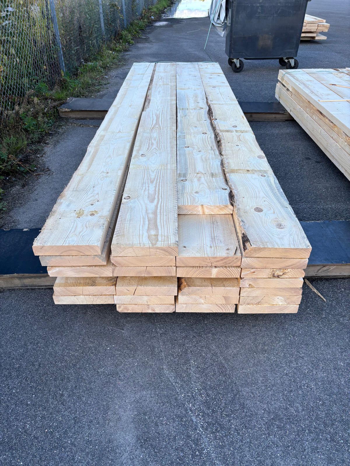 Paket Ohyvlade Reglar 47x248mm (3,30–3,60m) 28st Gran