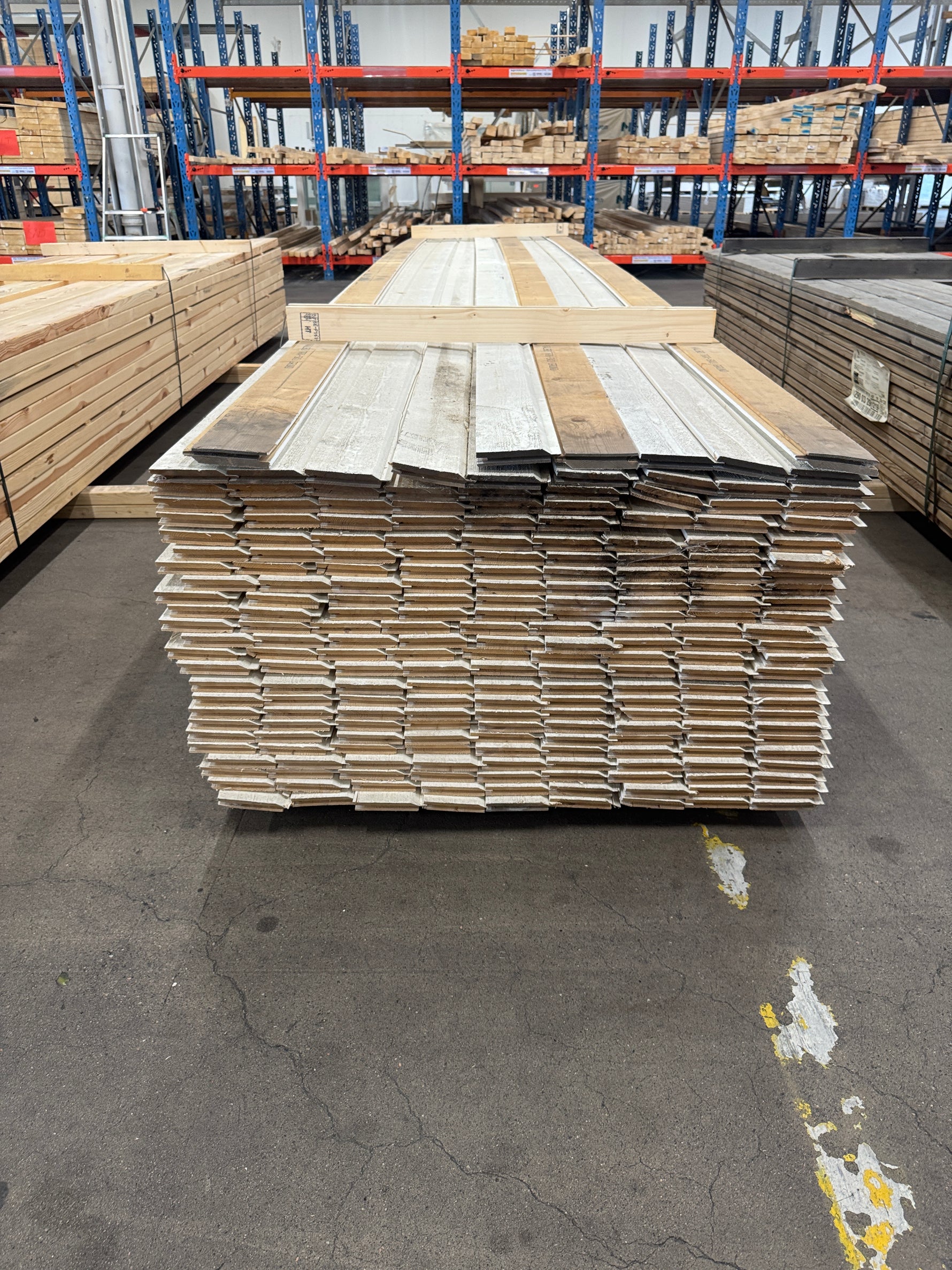 Paket Ytterpanel 22x120mm 5,385m – 220 st Vit