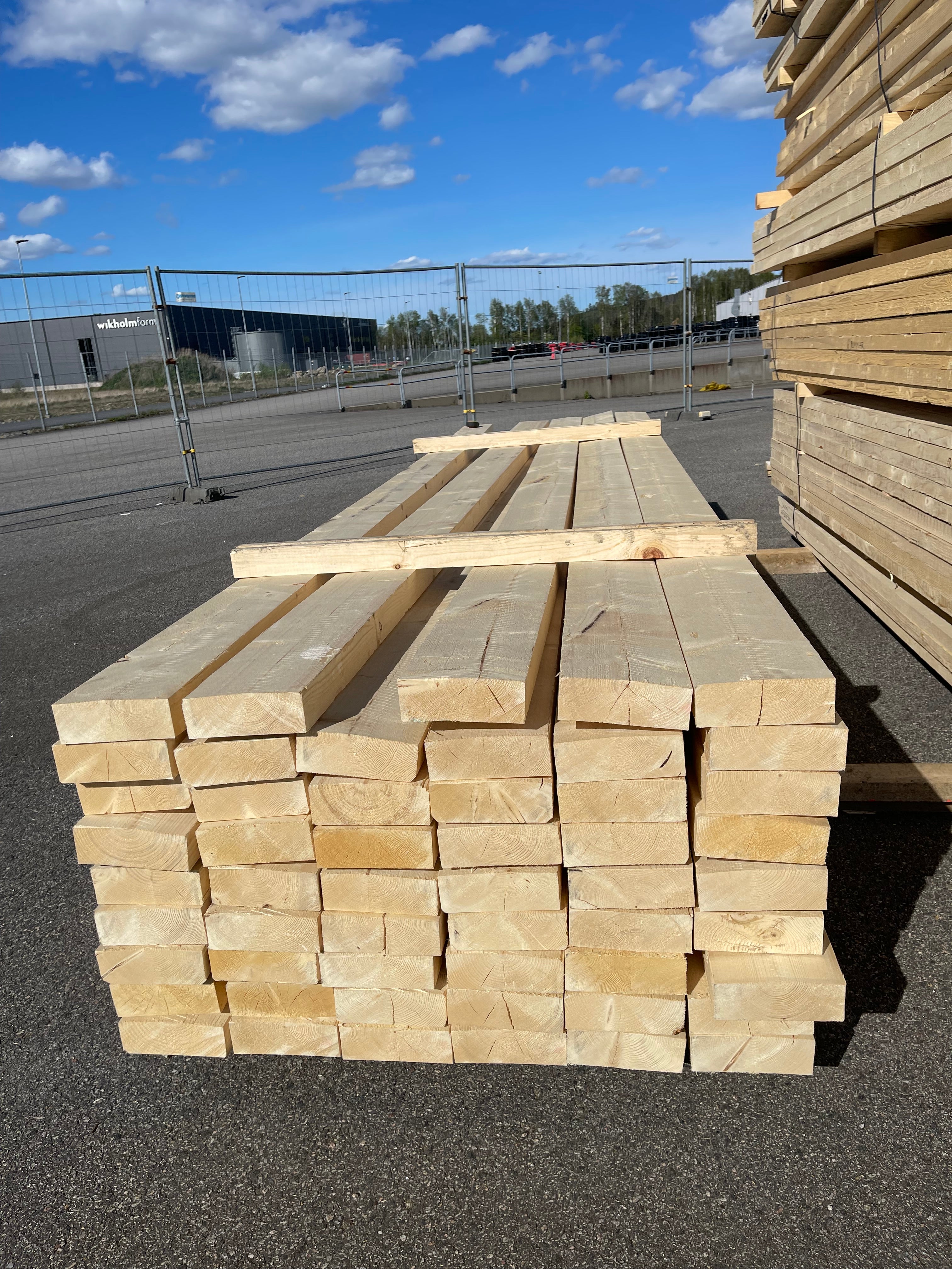 Paket Reglar Ohyvlade 63x175 mm – Blandade längder – 53 st