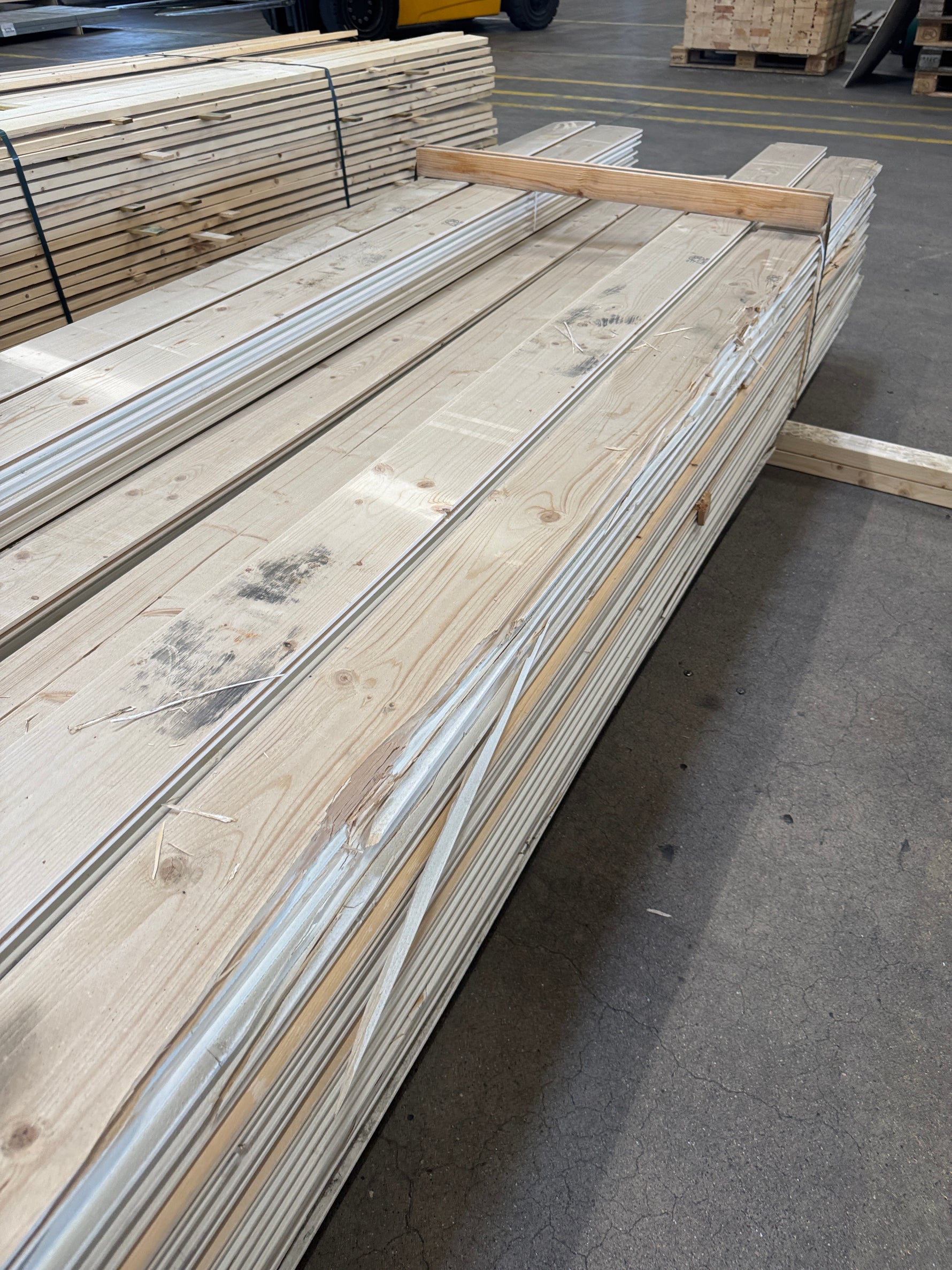 Paket Ytterpanel Dubbelfasspont 22x145mm 3,60m – 120 st Vit