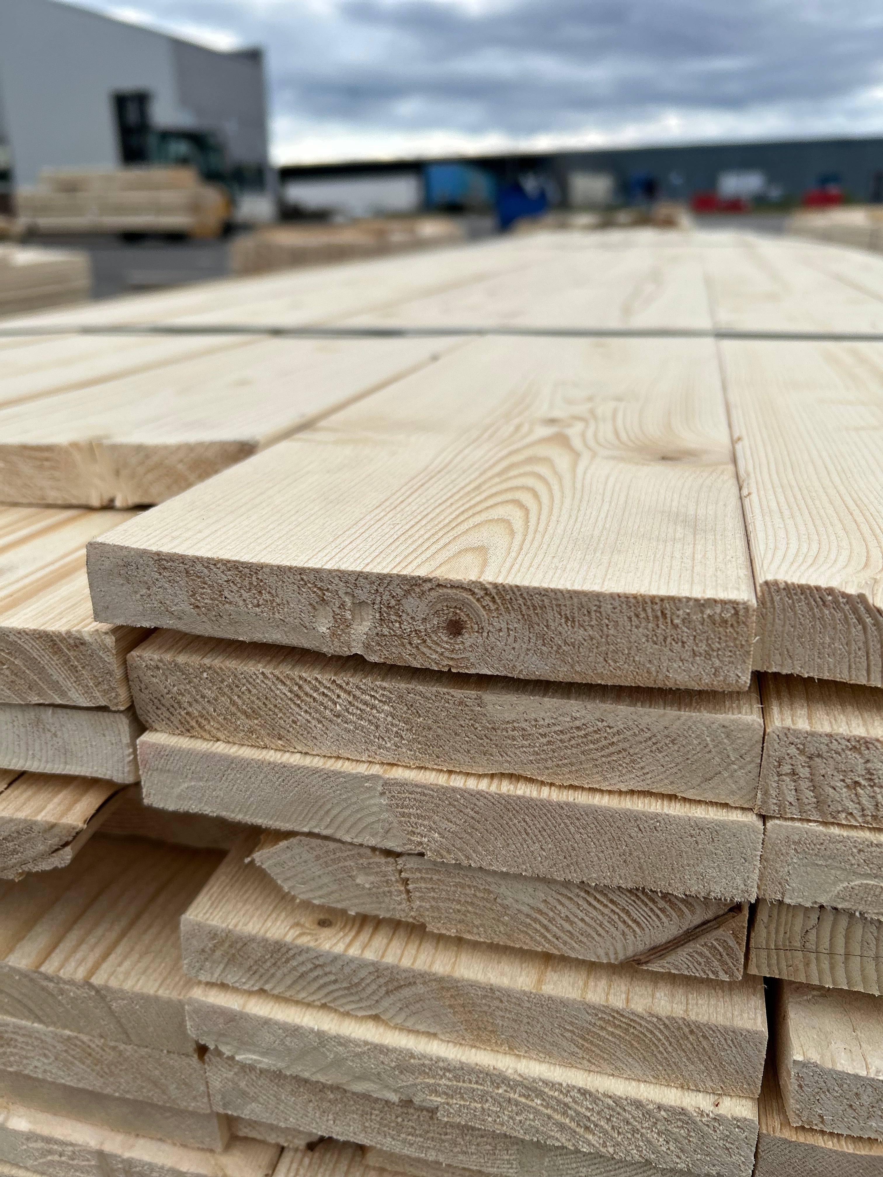 Paket Finsågad Panel 22x145mm 104st 3.0–4.80m – Andra sortering