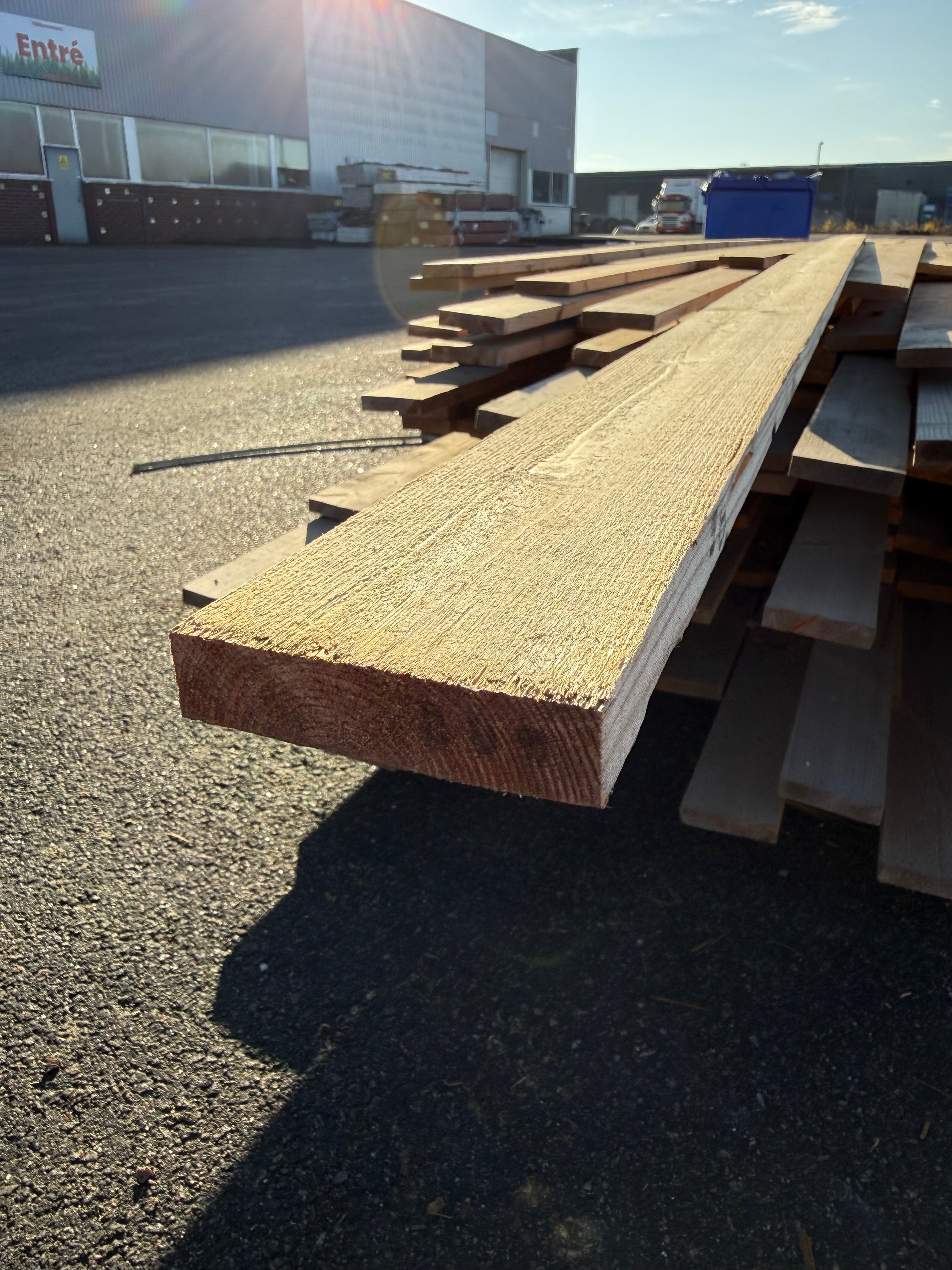 Paket Finsågad Panel 21x95mm – 236 st (Gran, 3,10–5,40 m)