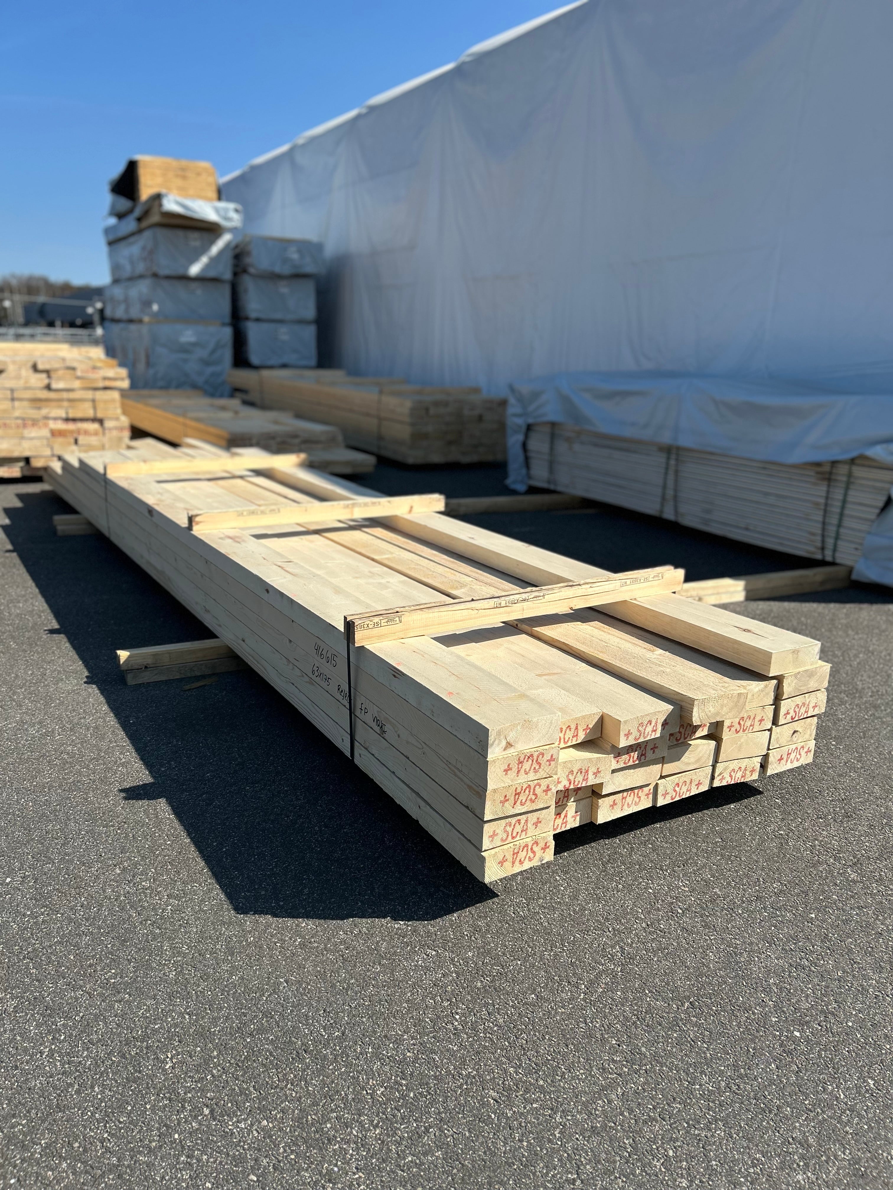 Paket Ohyvlade Reglar 63x175mm 25st