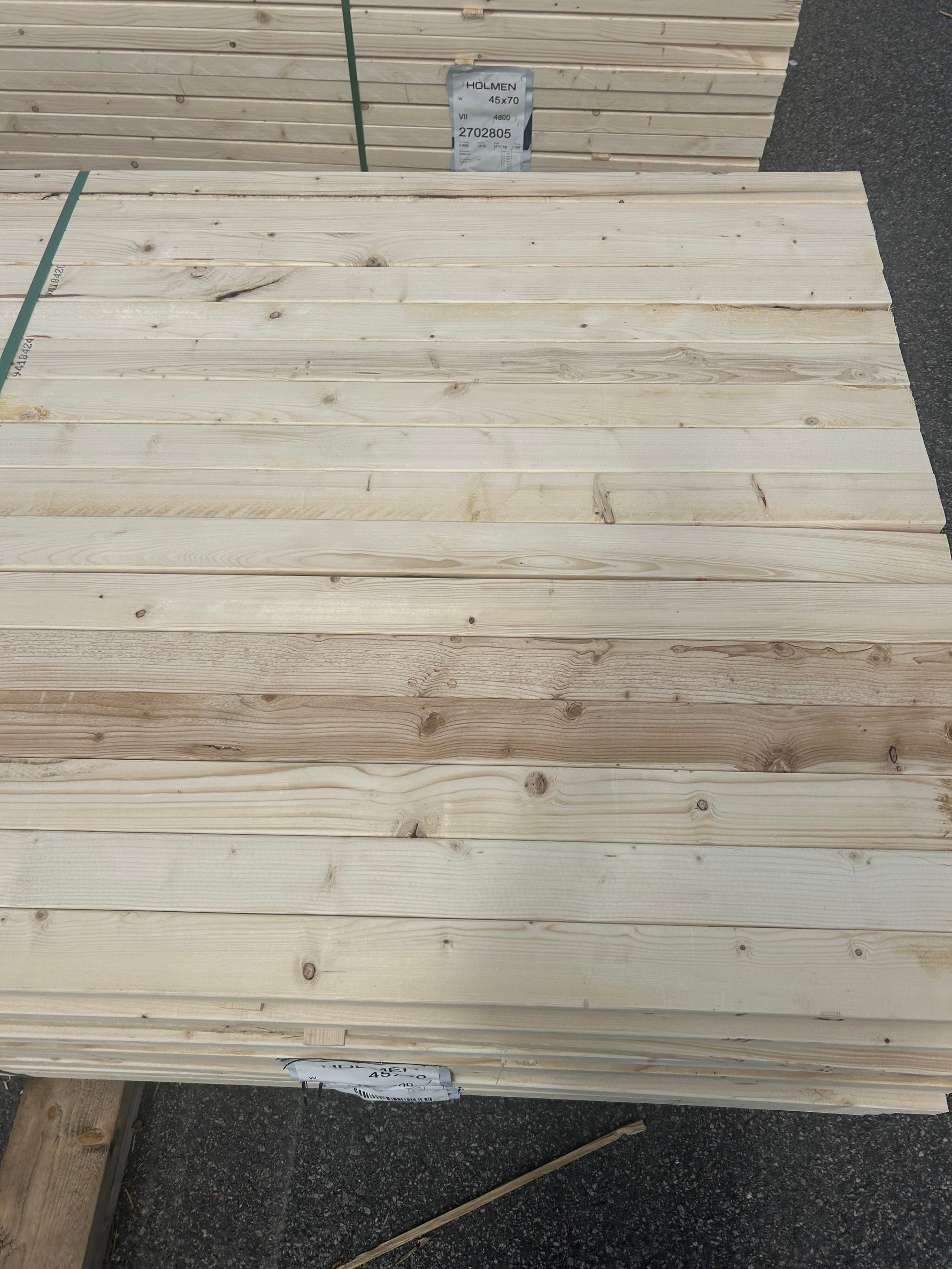 Paket Reglar 45x70mm 2,70-4,80m 192st