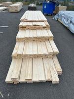 Paket Finsågade Brädor 22x120 mm – 3,00–5,40 m (Andra sortering)