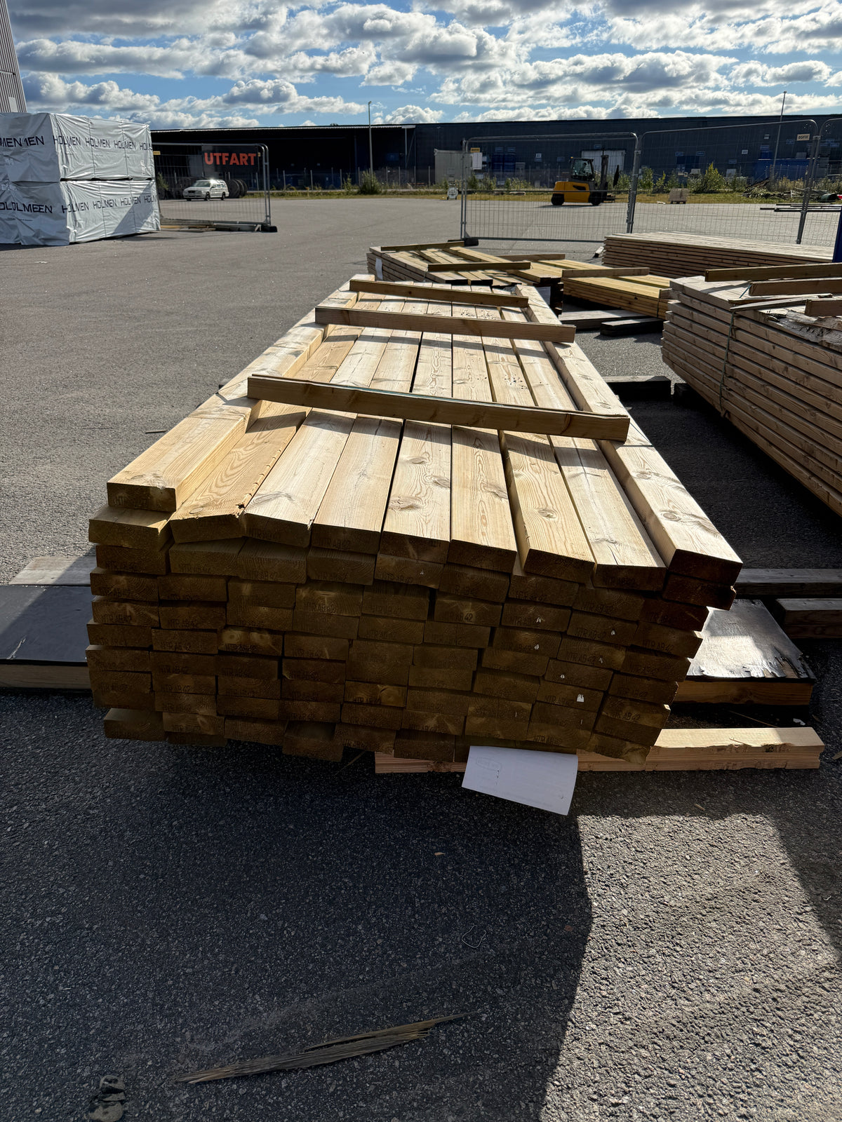Paket Tryckimpregnerade Reglar 45x120mm 4,20m NTR-AB, C24 81st