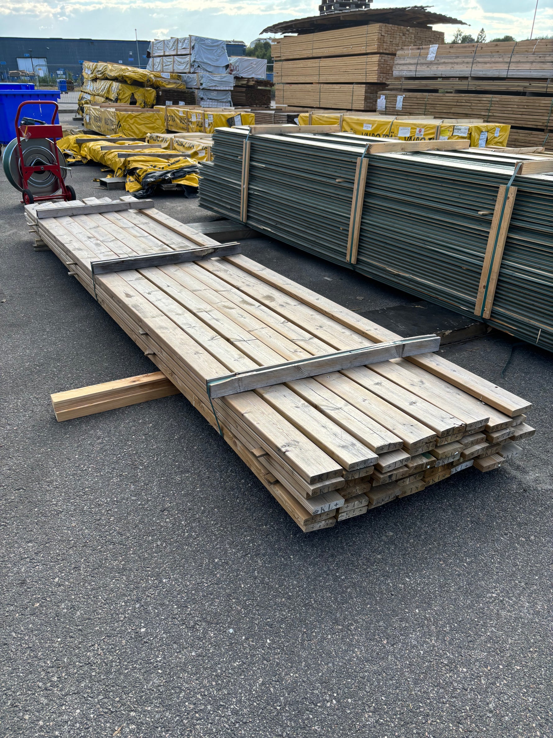 Paket Tryckimpregnerad Trall 28×120mm 4,50m 47st (Drop Off)
